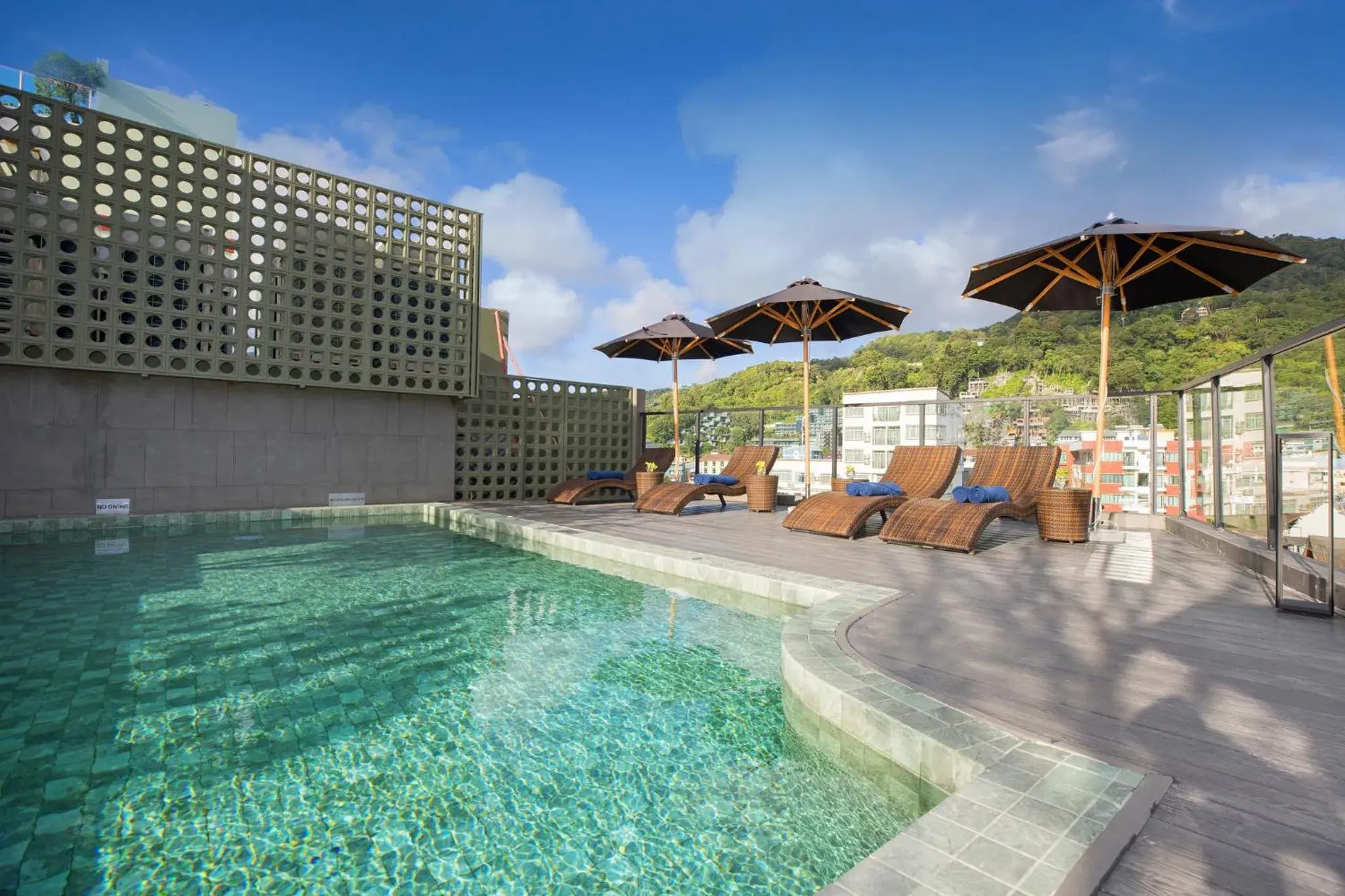 Pool view in Syama Mansion Patong, an Aspira Collection Pool view in Syama Mansion Patong, an Aspira Collection