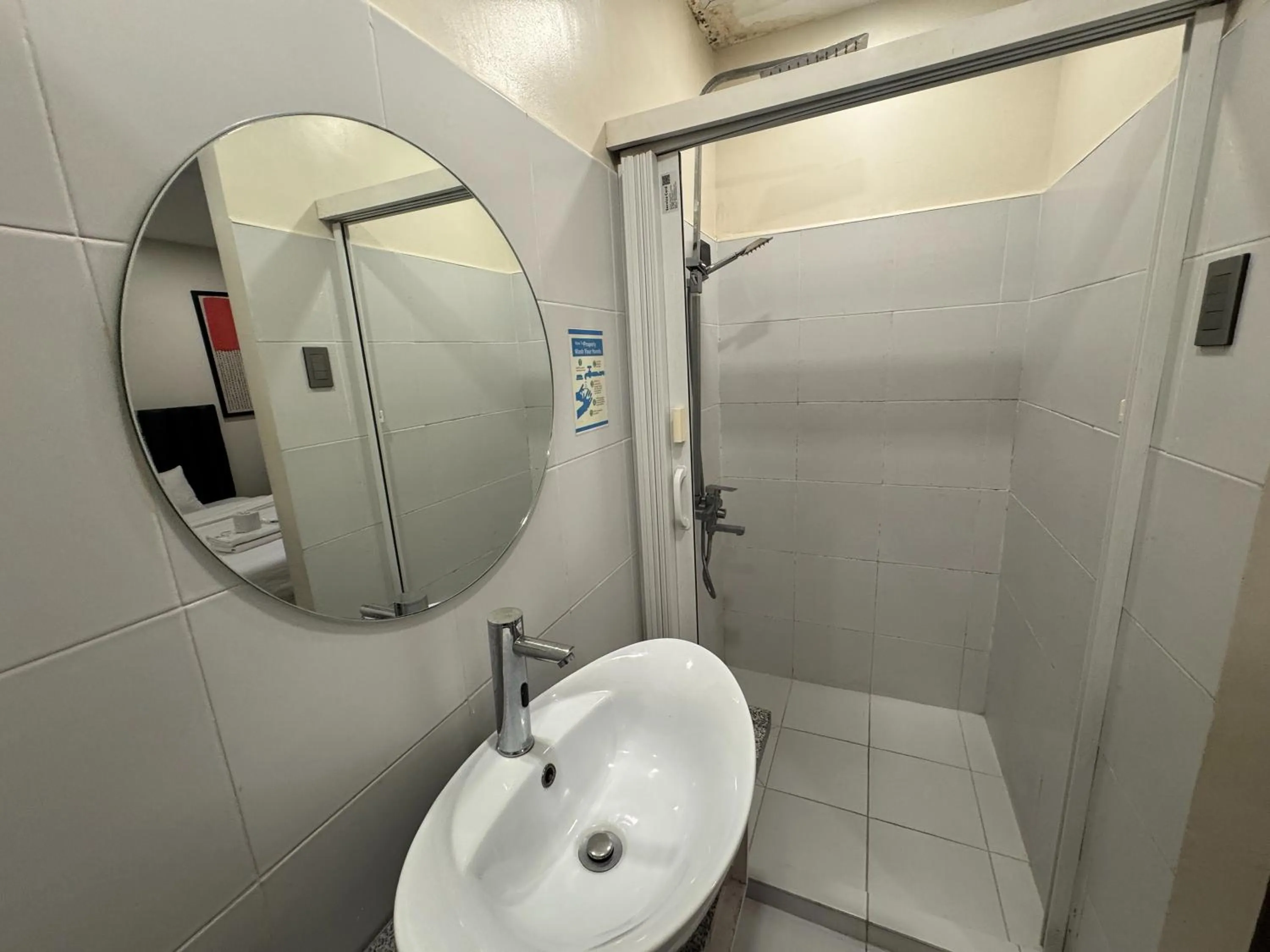 Bathroom in The Circuit Manor Hotel near Ayala Malls Circuit