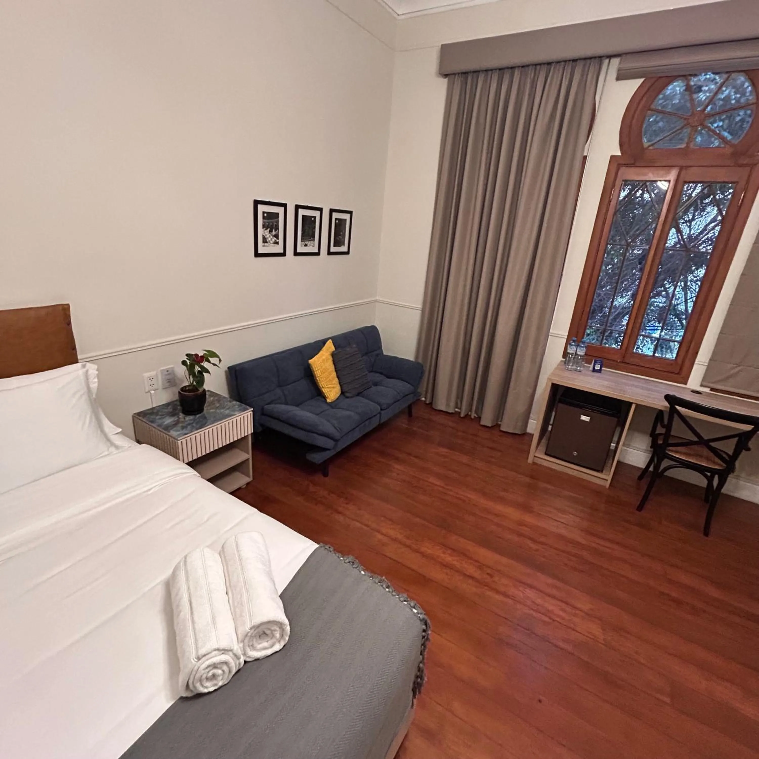 Bed in Andara Boutique Hotel