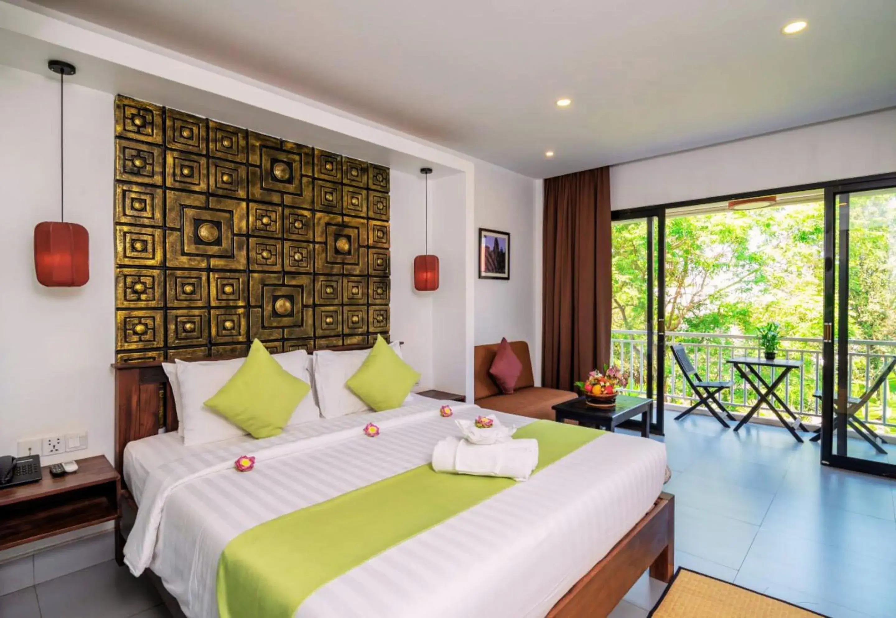 Deluxe Double Room with Balcony in Angkor Home 27 Deluxe Double Room with Balcony in Angkor Home 27