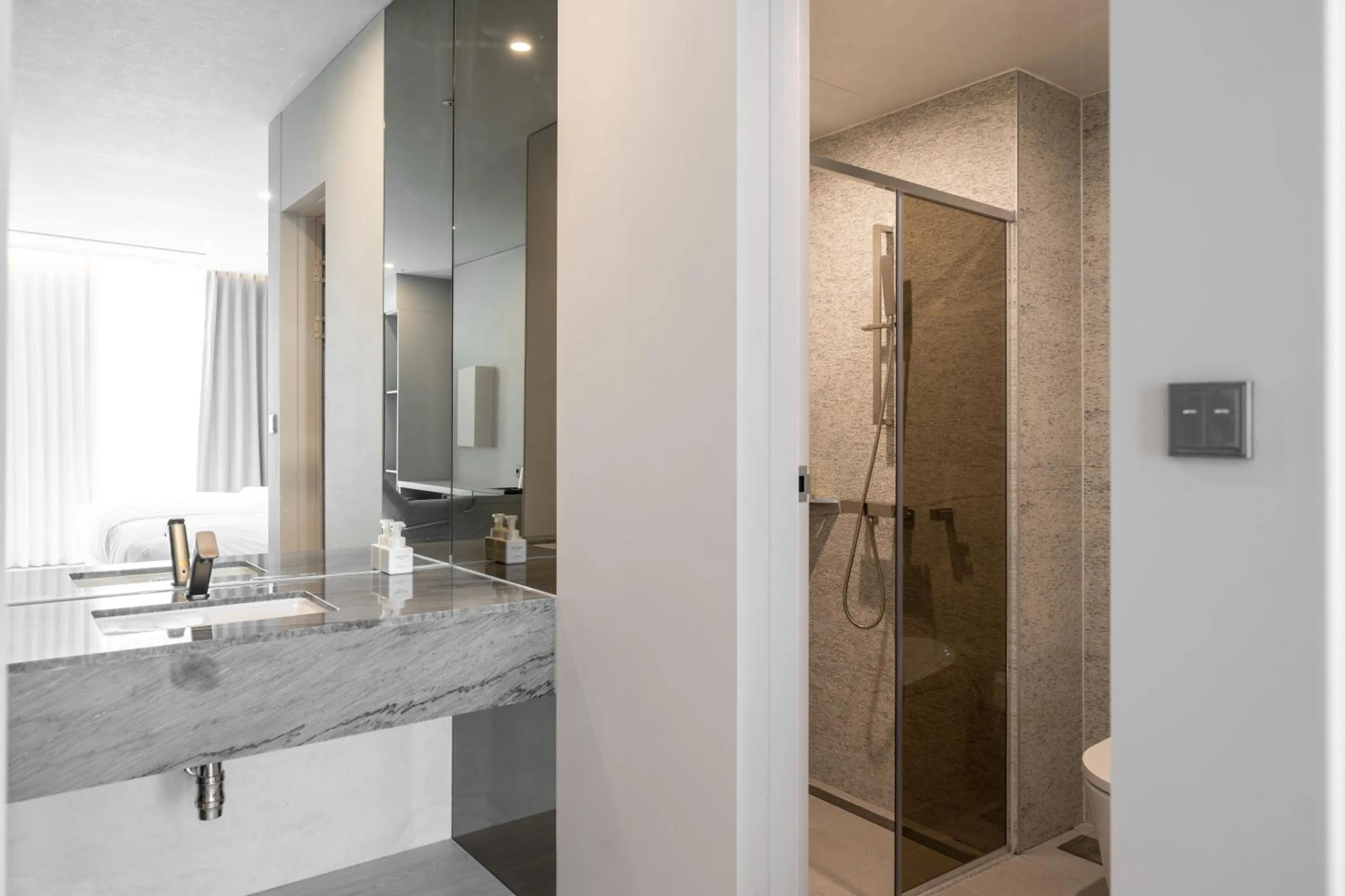 Bathroom in Gyeongju city hotel