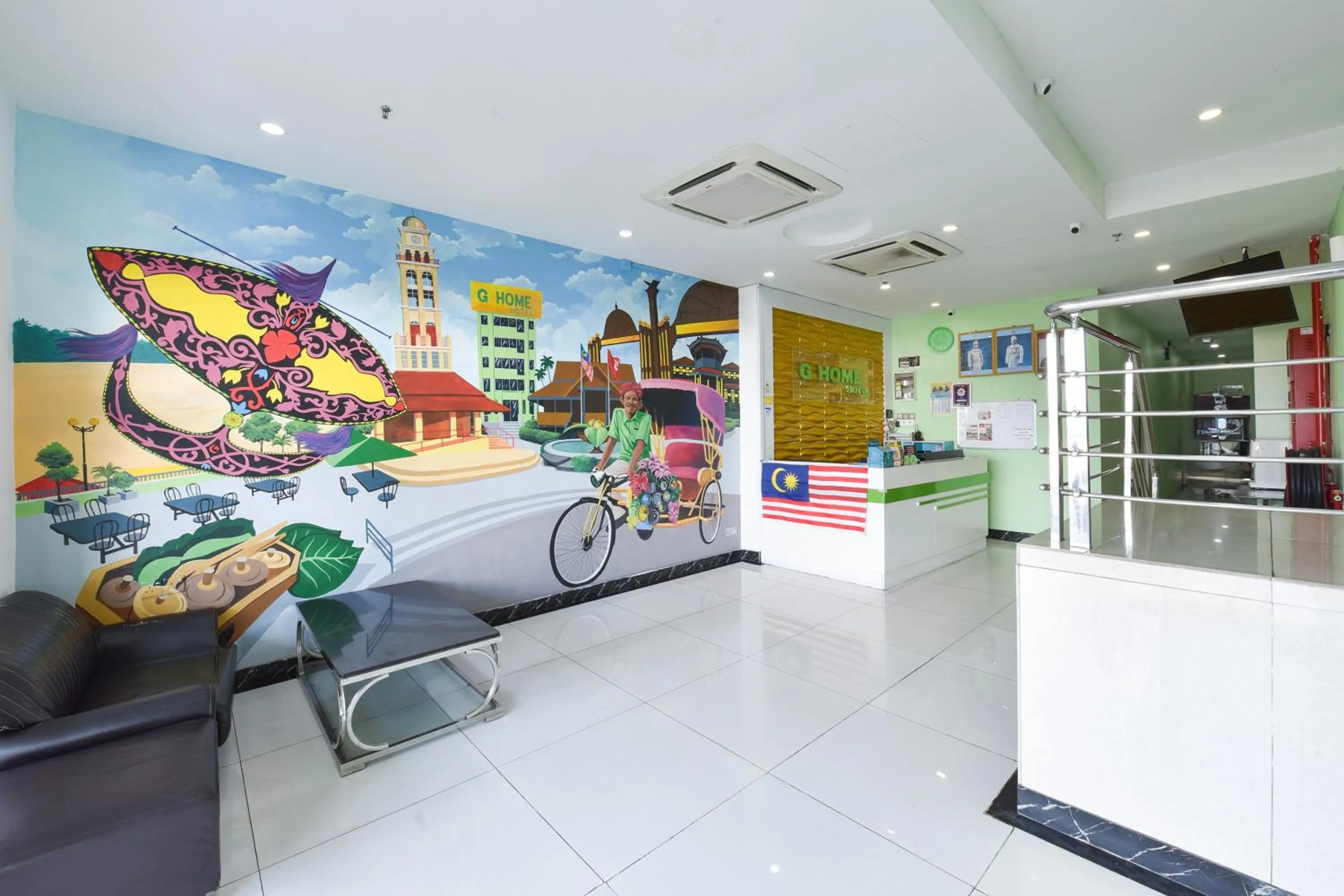 Area and facilities in Dancenter G Home Hotel Near Kota Bharu Kelantan