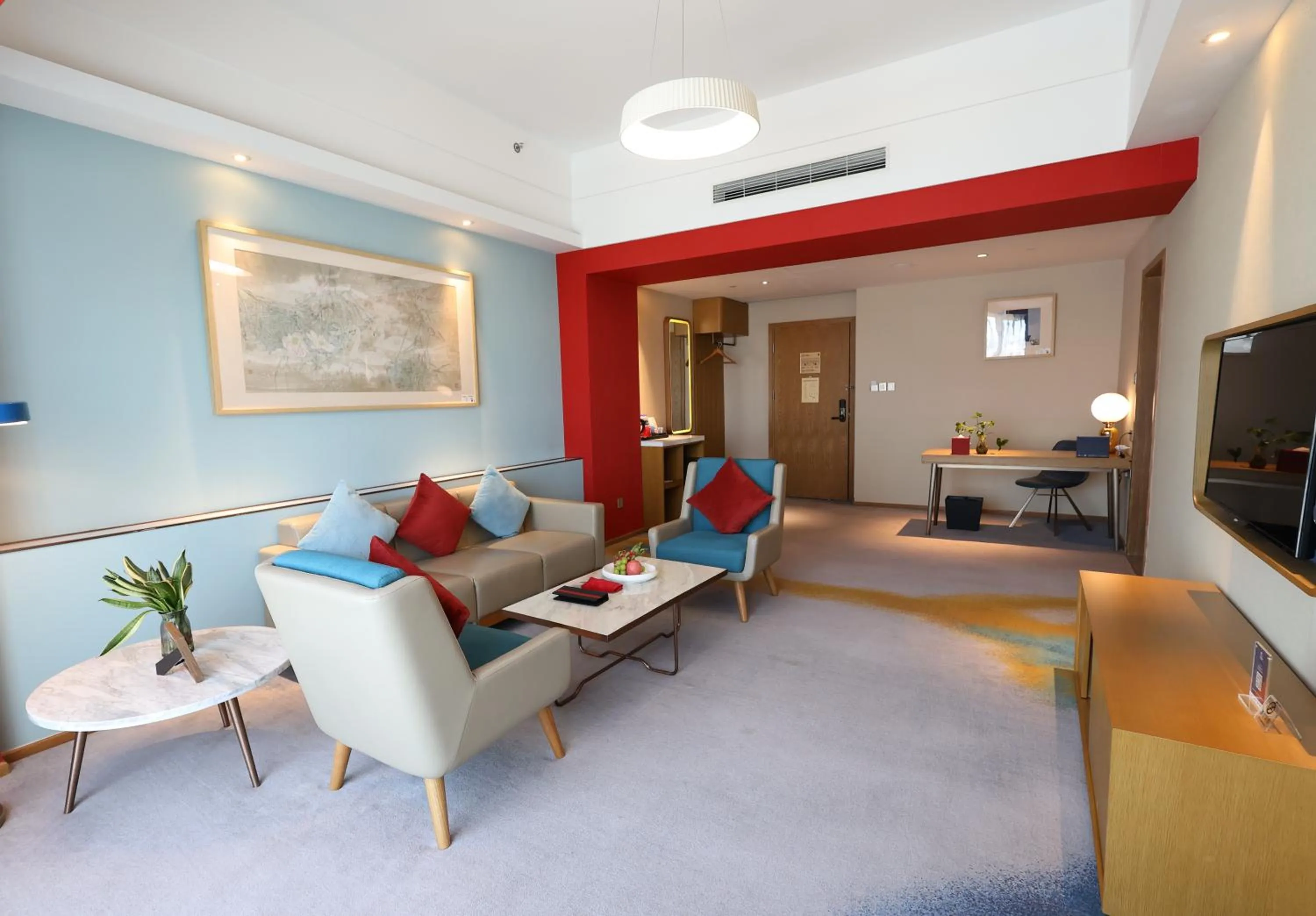 Living room in Artels Collection Lingang Shanghai