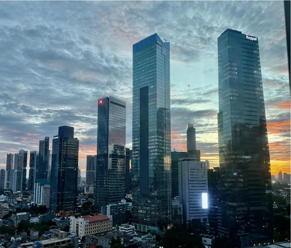 City view in Shankee Suites Sudirman