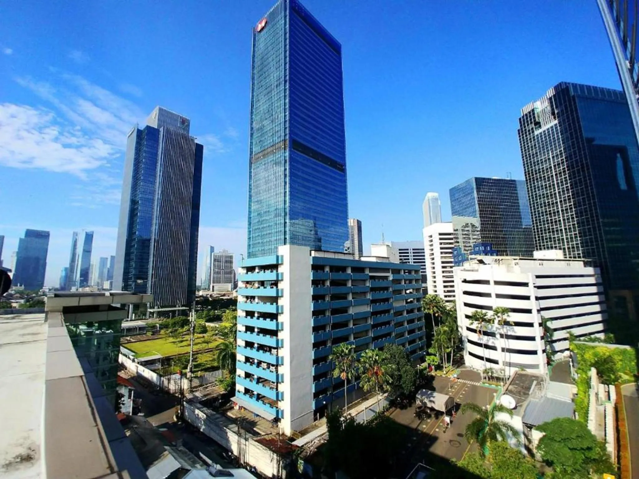 City view in Shankee Suites Sudirman