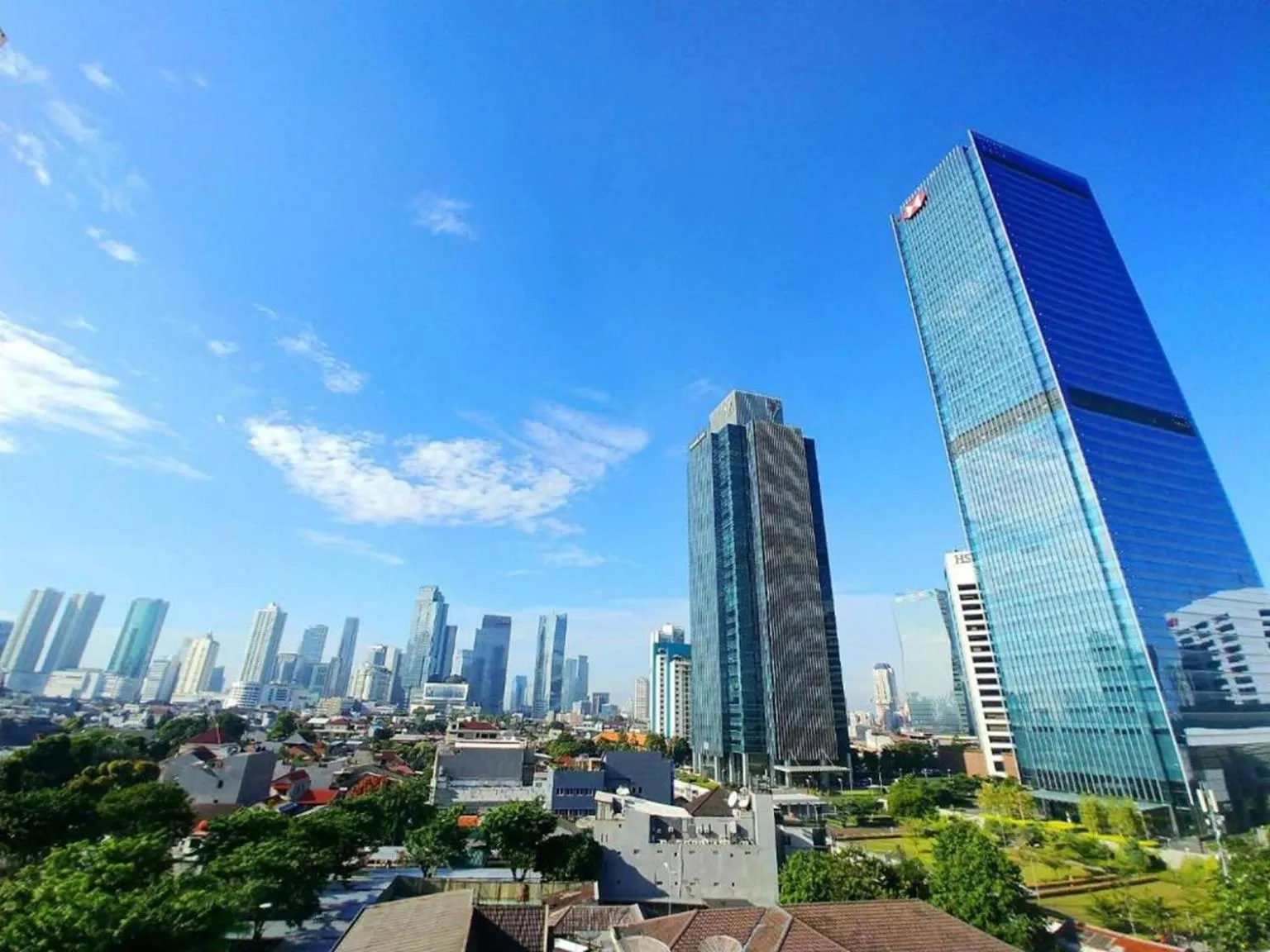 City view in Shankee Suites Sudirman