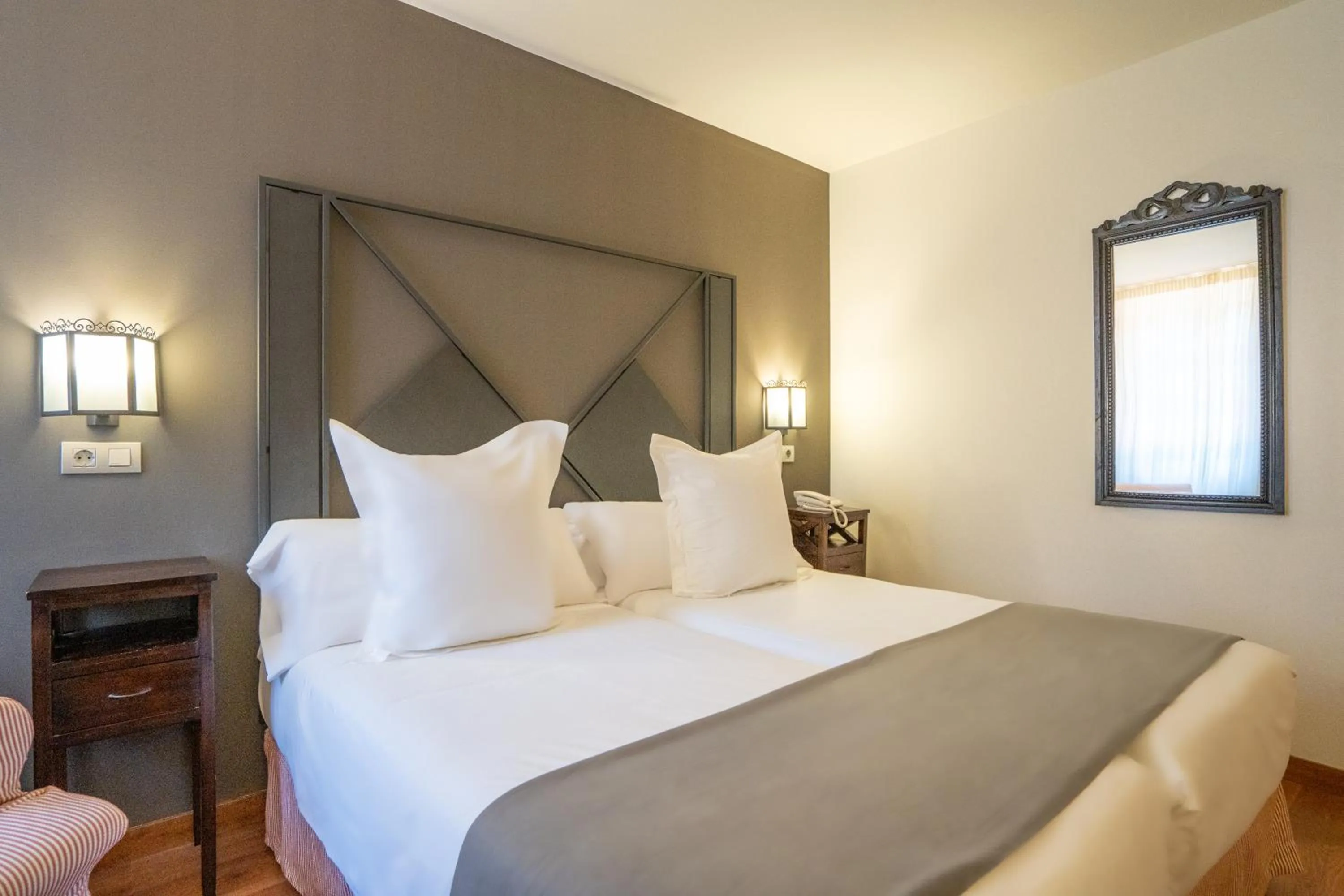 Bed in Hotel Torres de Somo