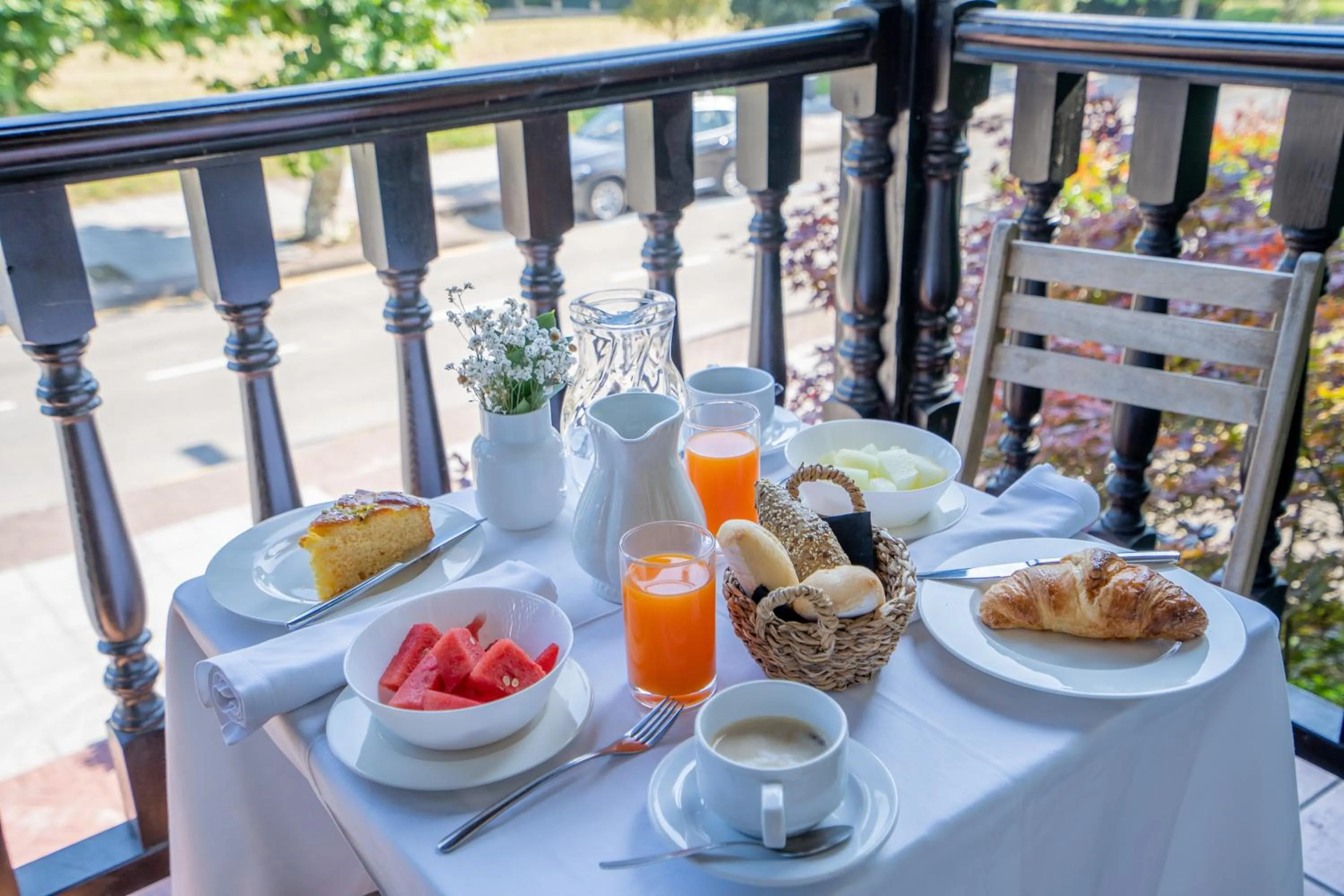 Balcony/Terrace in Hotel Torres de Somo