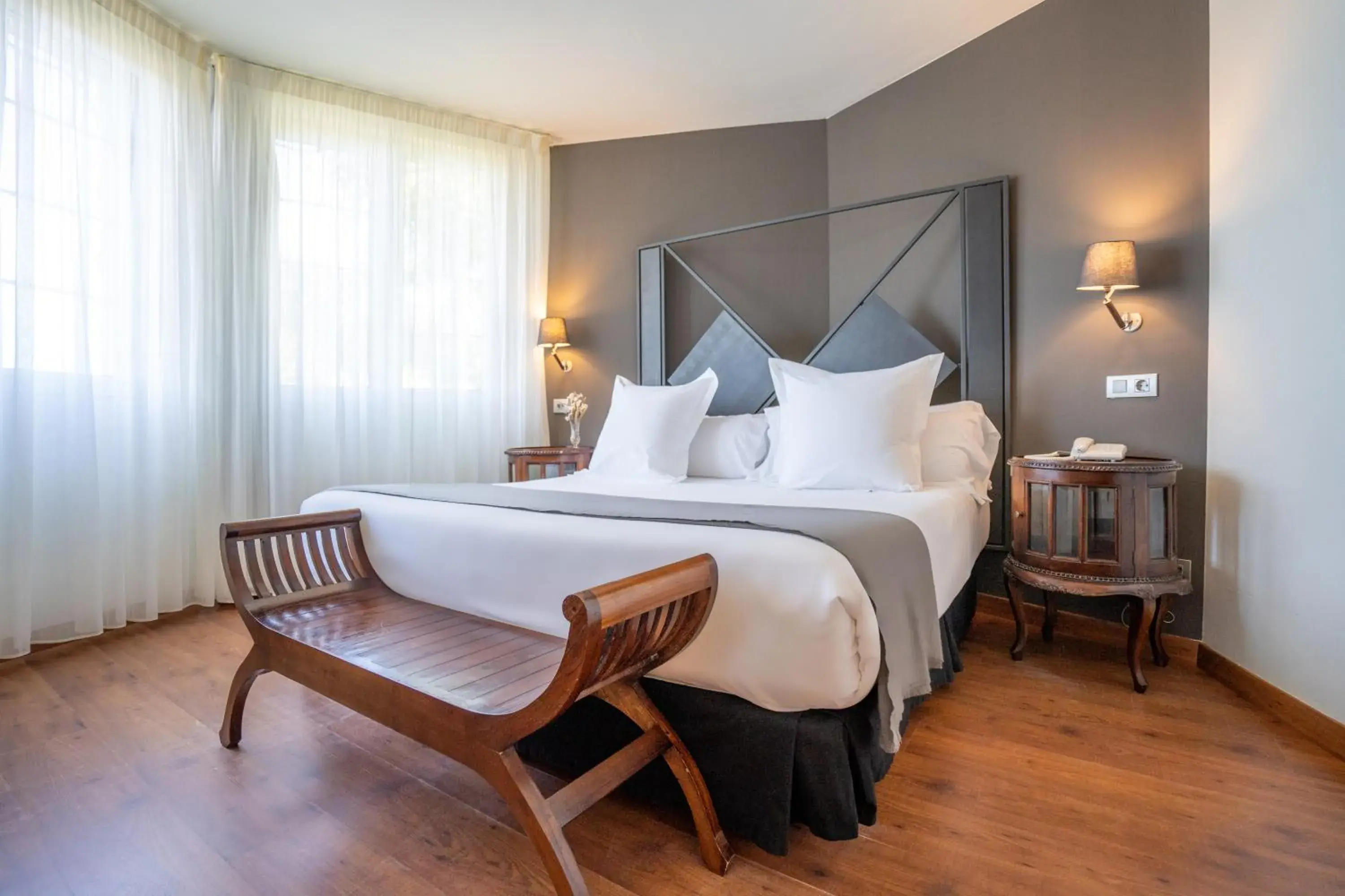 Bed in Hotel Torres de Somo Bed in Hotel Torres de Somo