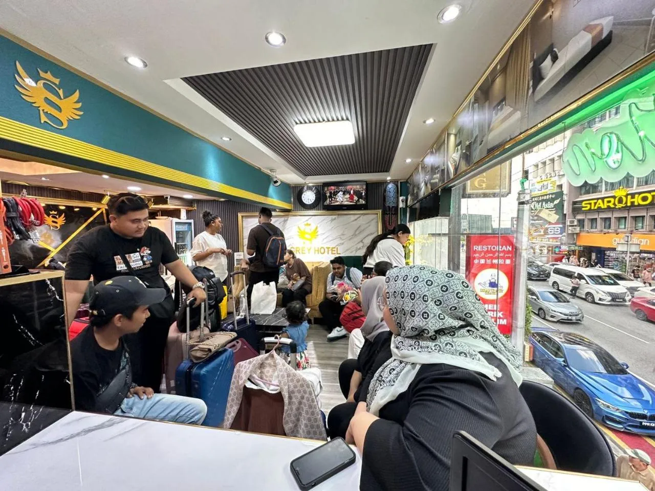 People in SS Grey Hotel