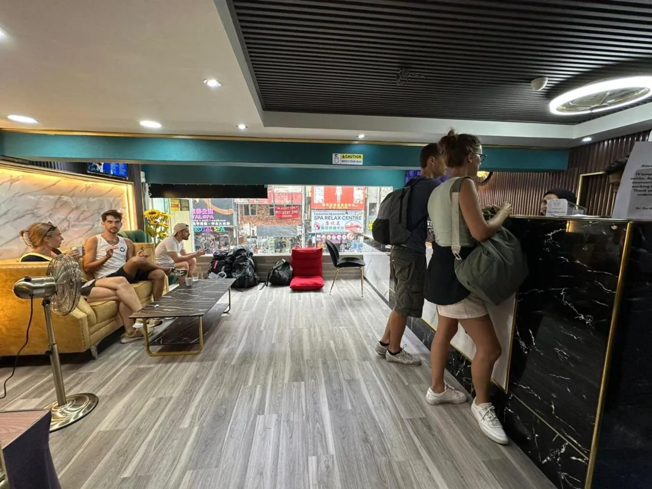 People in SS Grey Hotel