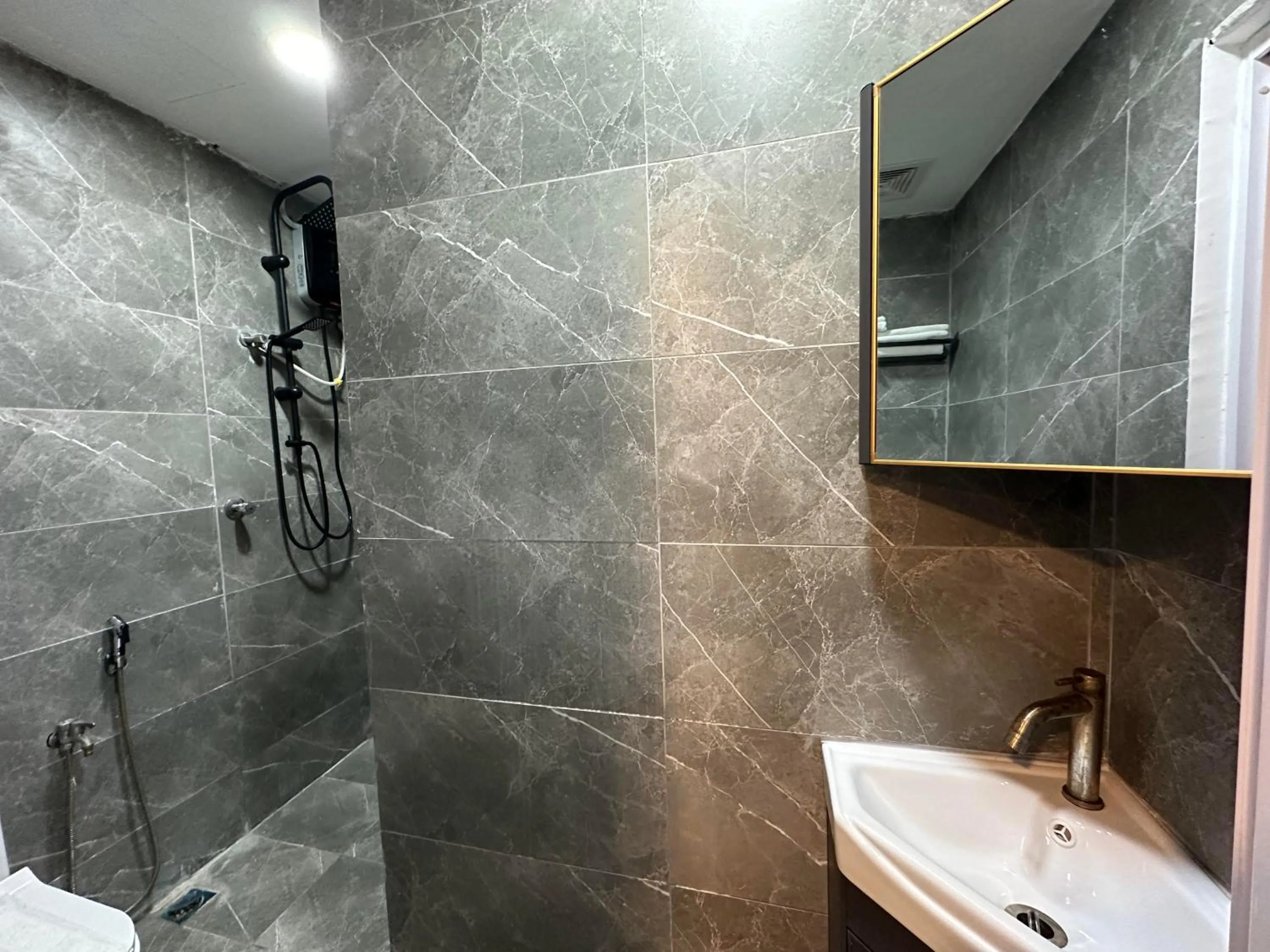 Shower in SS Grey Hotel