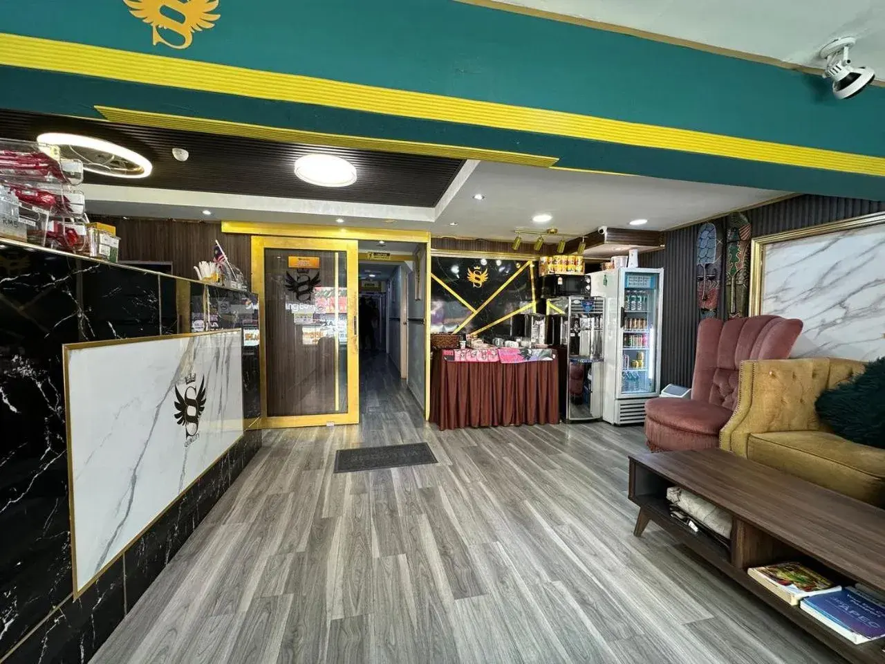 Living room in SS Grey Hotel Living room in SS Grey Hotel