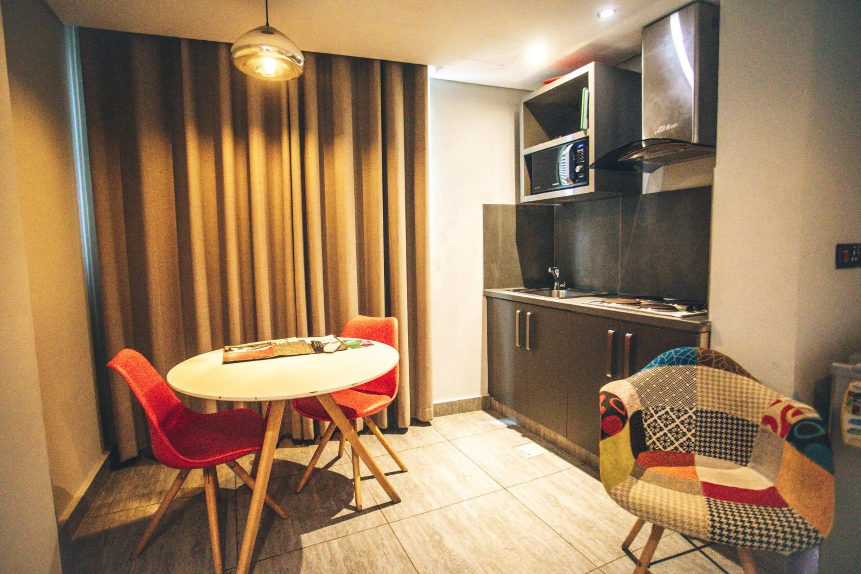 Seating area in Urbano Hotel