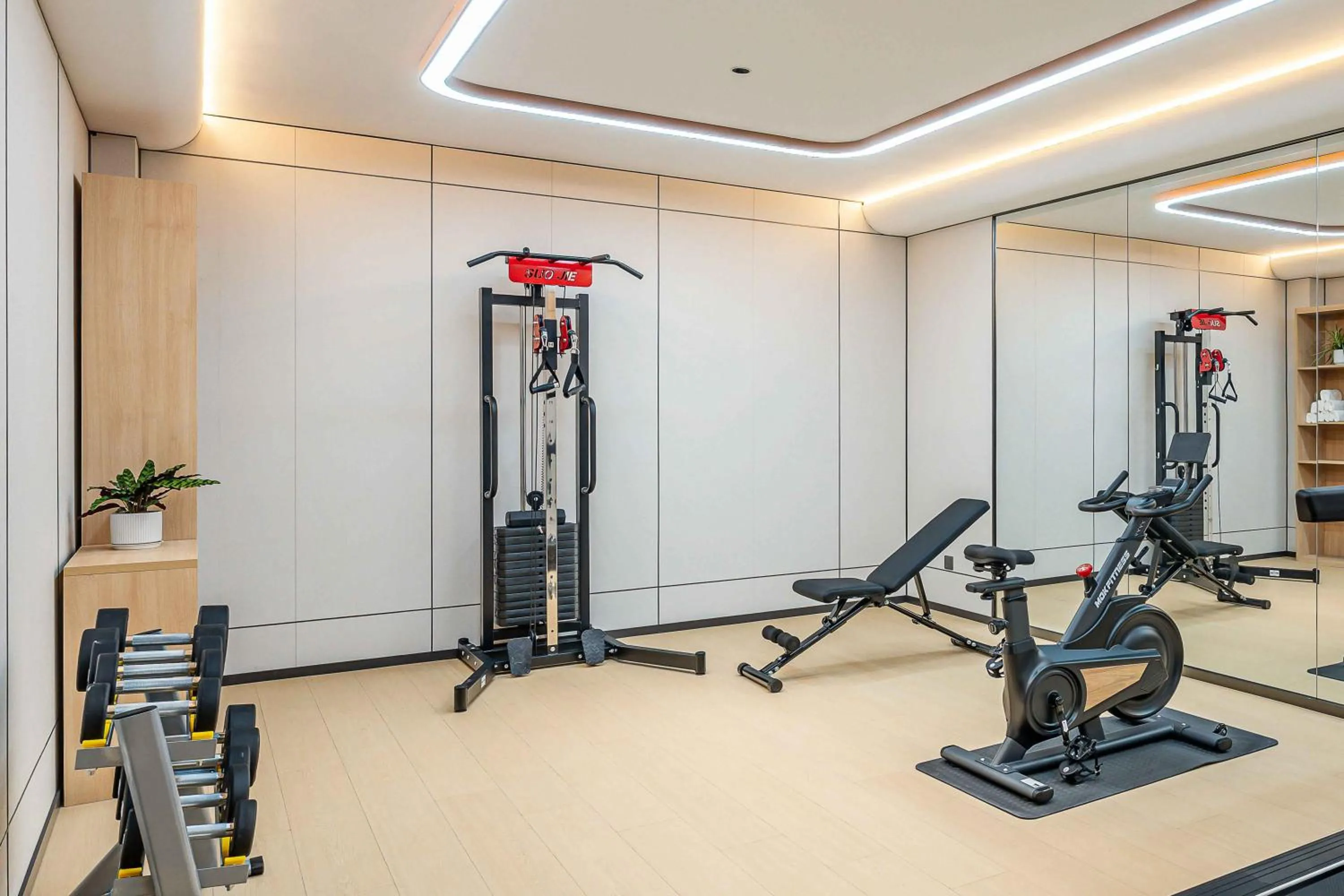 Fitness centre/facilities in Holiday Inn Express Shanghai PVG Airport Zhuqiao - Free shuttle bus to Pudong Airport and Disneyland
