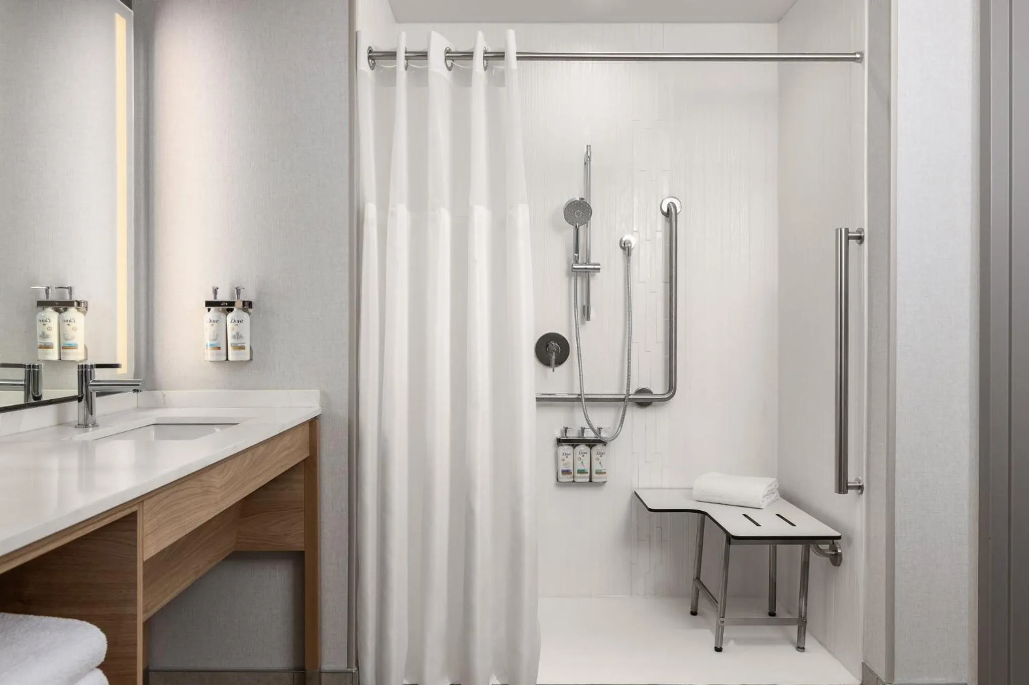 Bathroom in Staybridge Suites Montreal Airport - St-Laurent by IHG