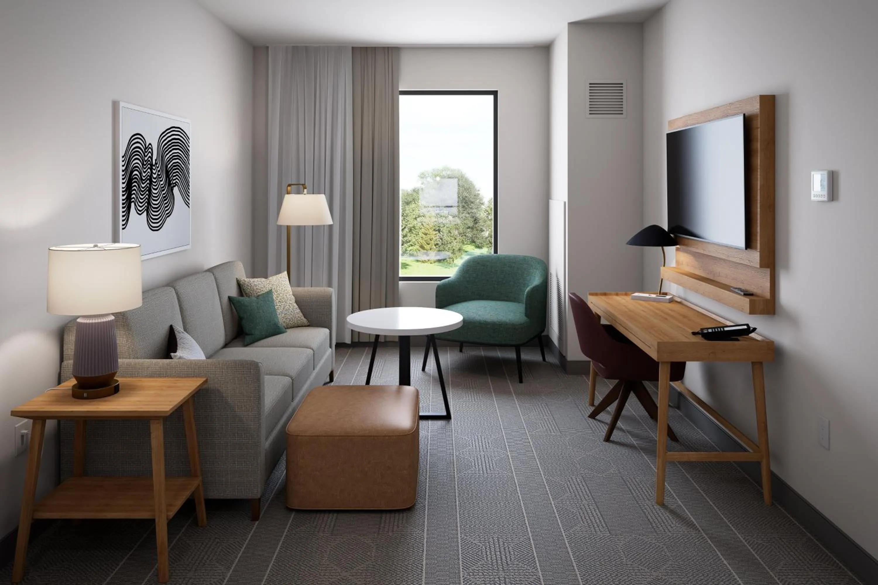 Photo of the whole room in Staybridge Suites Montreal Airport - St-Laurent by IHG