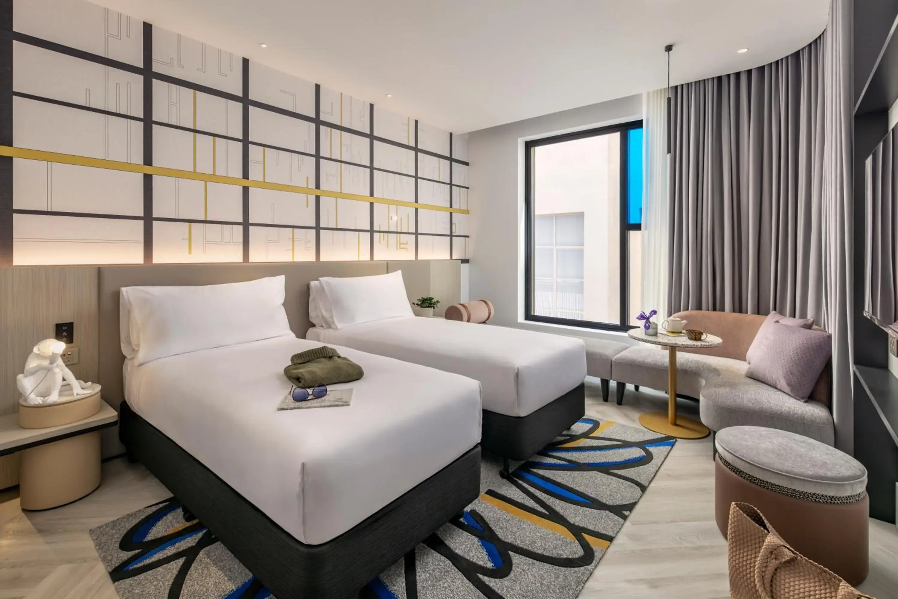 Bed in Hotel Indigo Melbourne Little Collins Bed in Hotel Indigo Melbourne Little Collins