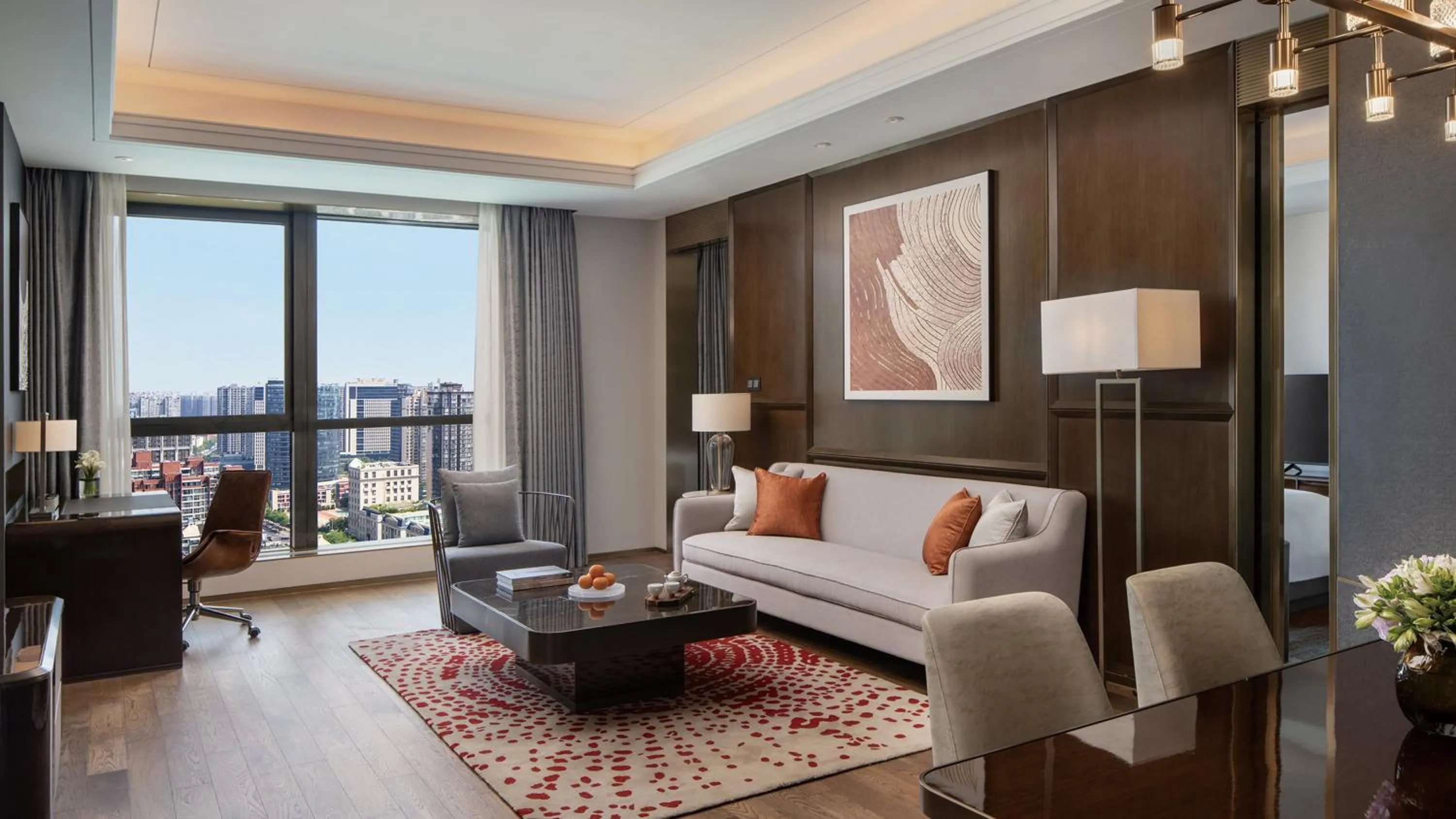 Living room in InterContinental Hotels Zhengzhou Zhengdong