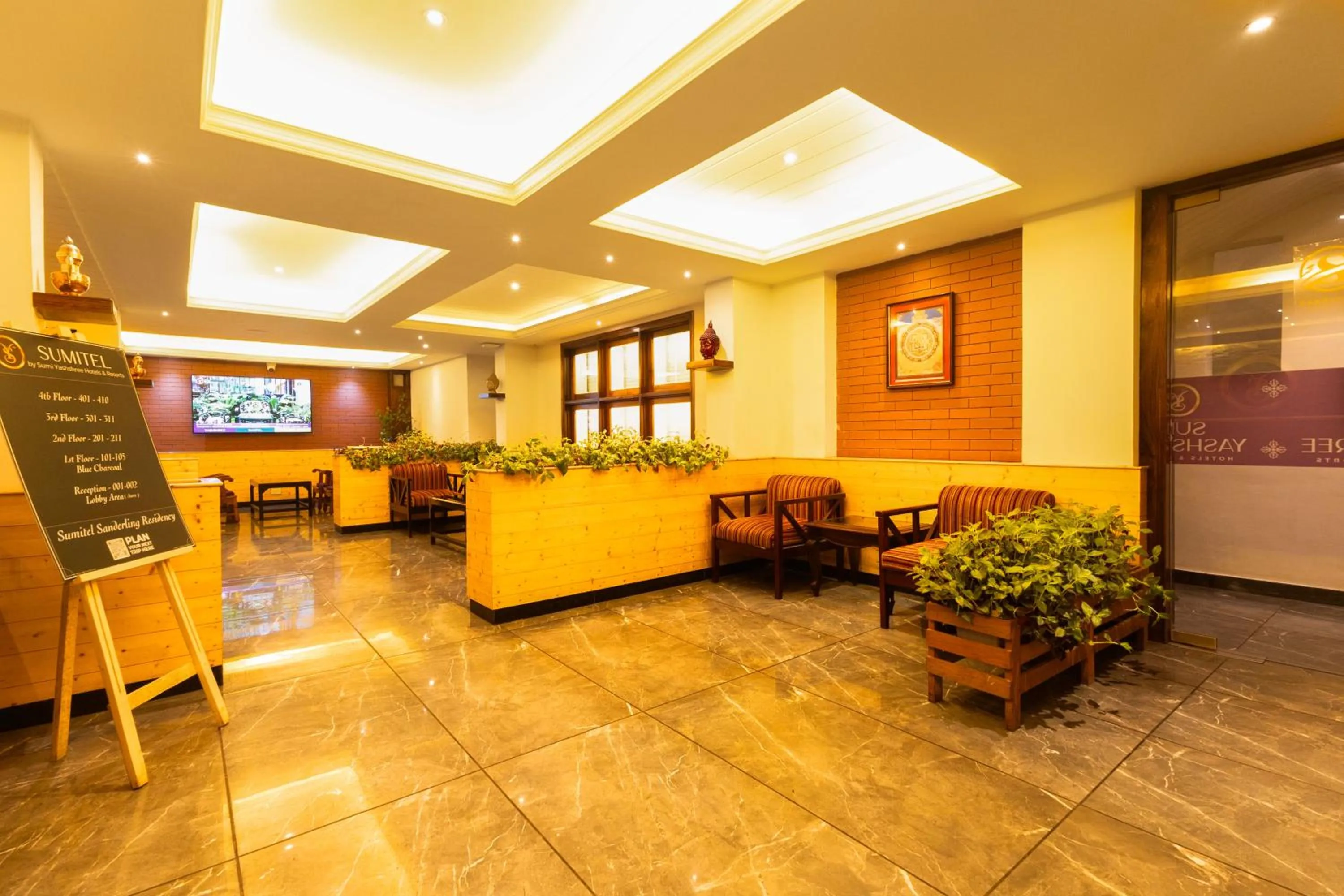 Lobby or reception in Sumitel Sanderling