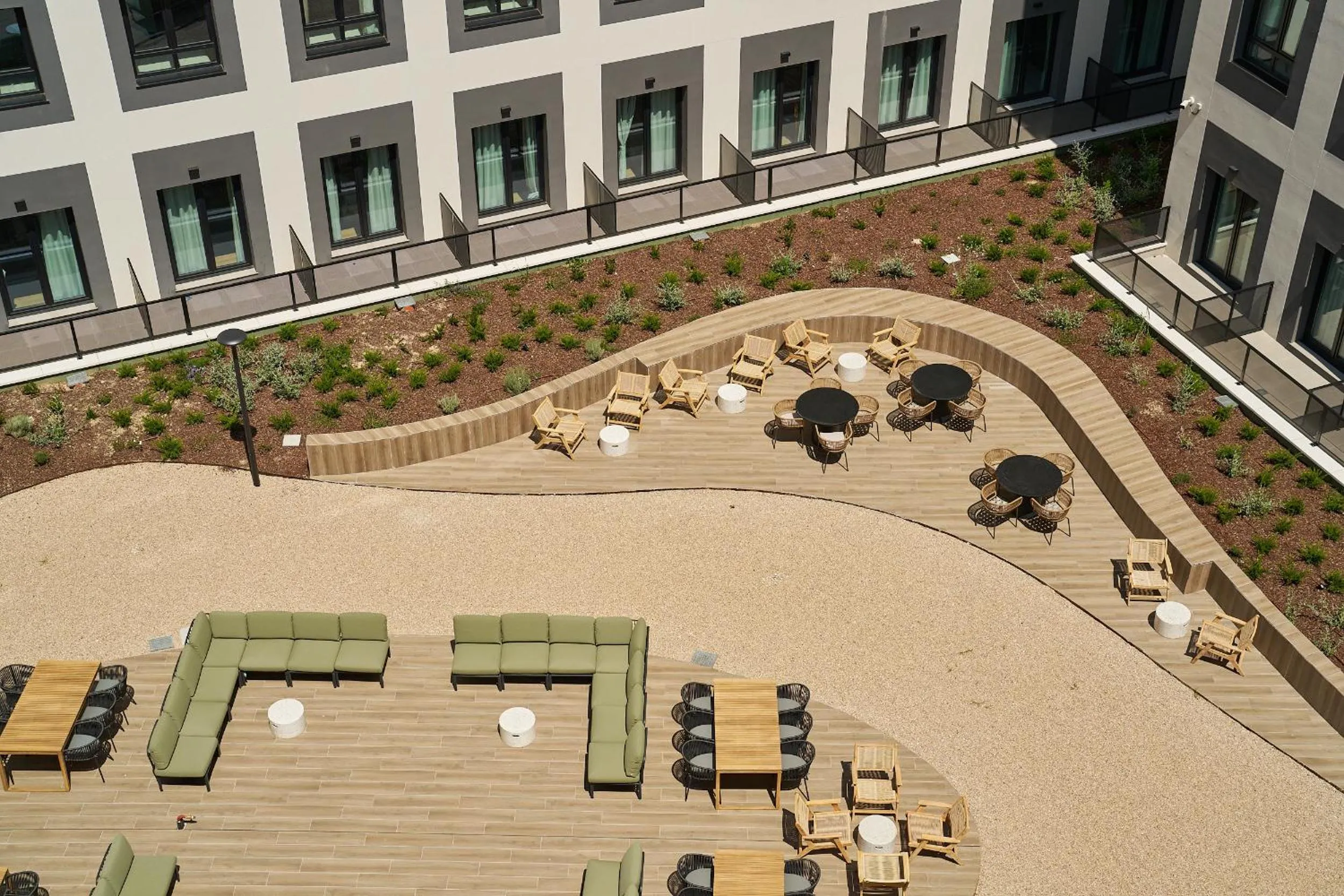 Patio in Node Madrid Carabanchel