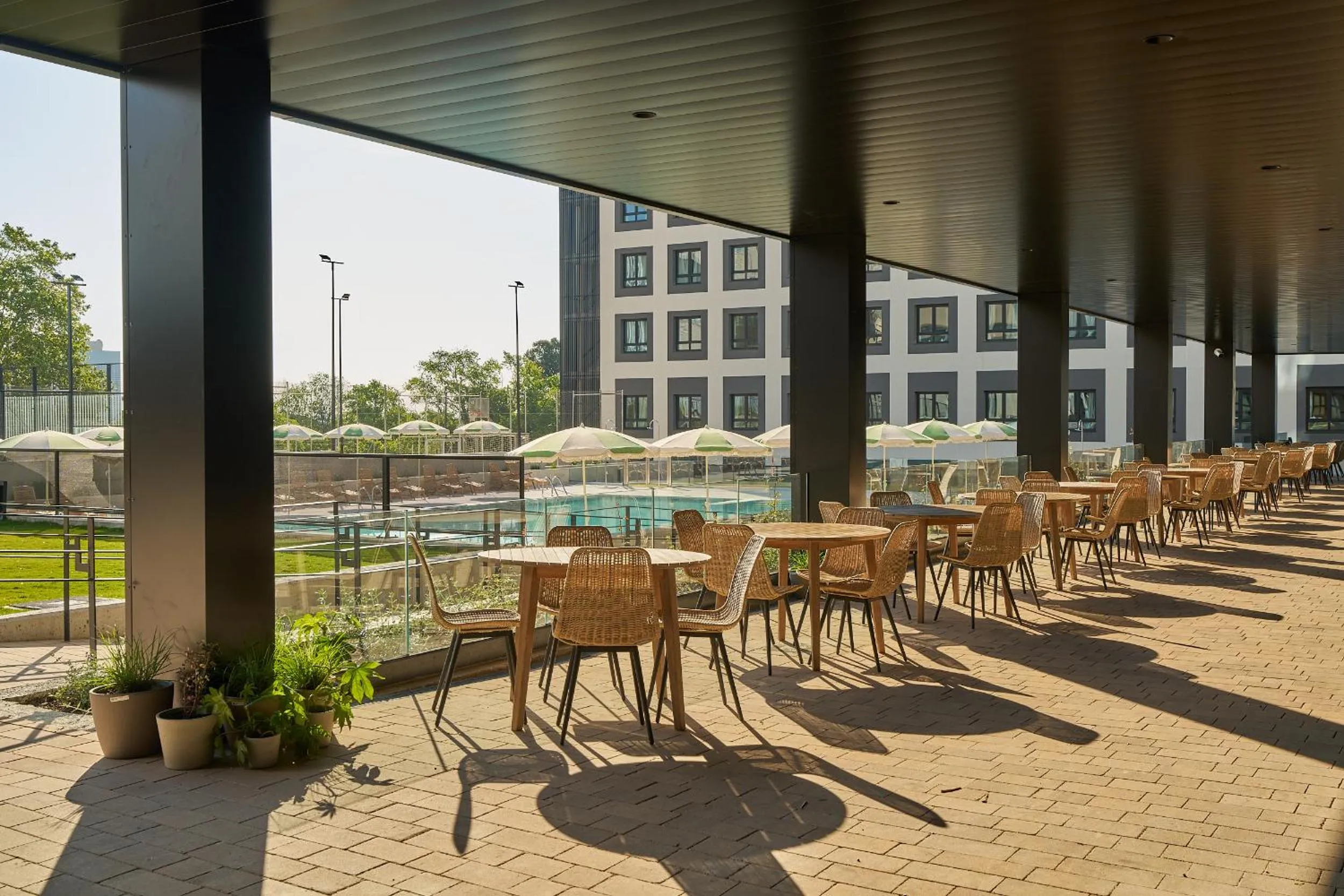 Patio in Node Madrid Carabanchel