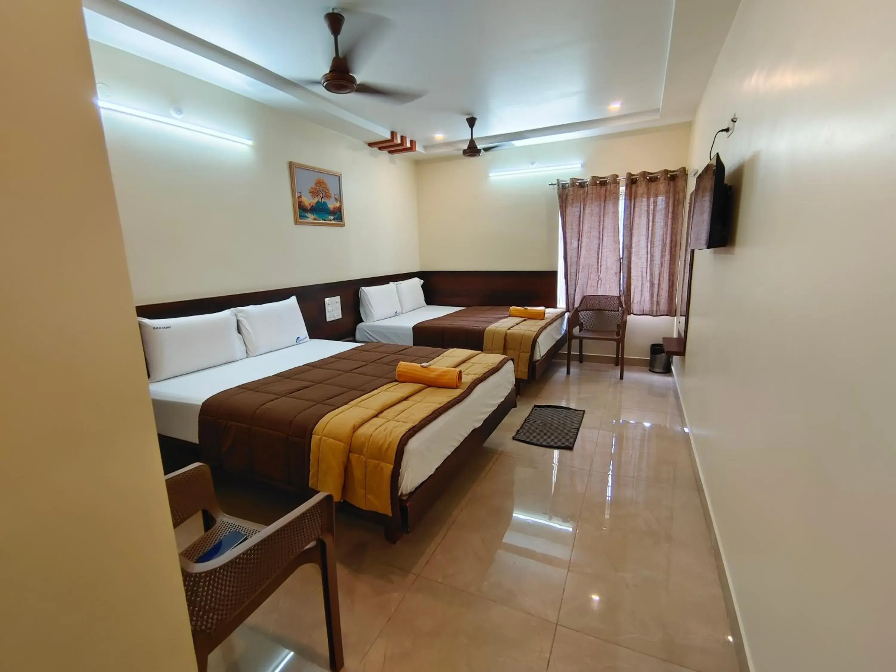 Bed in Hotel DKR Grand Bed in Hotel DKR Grand