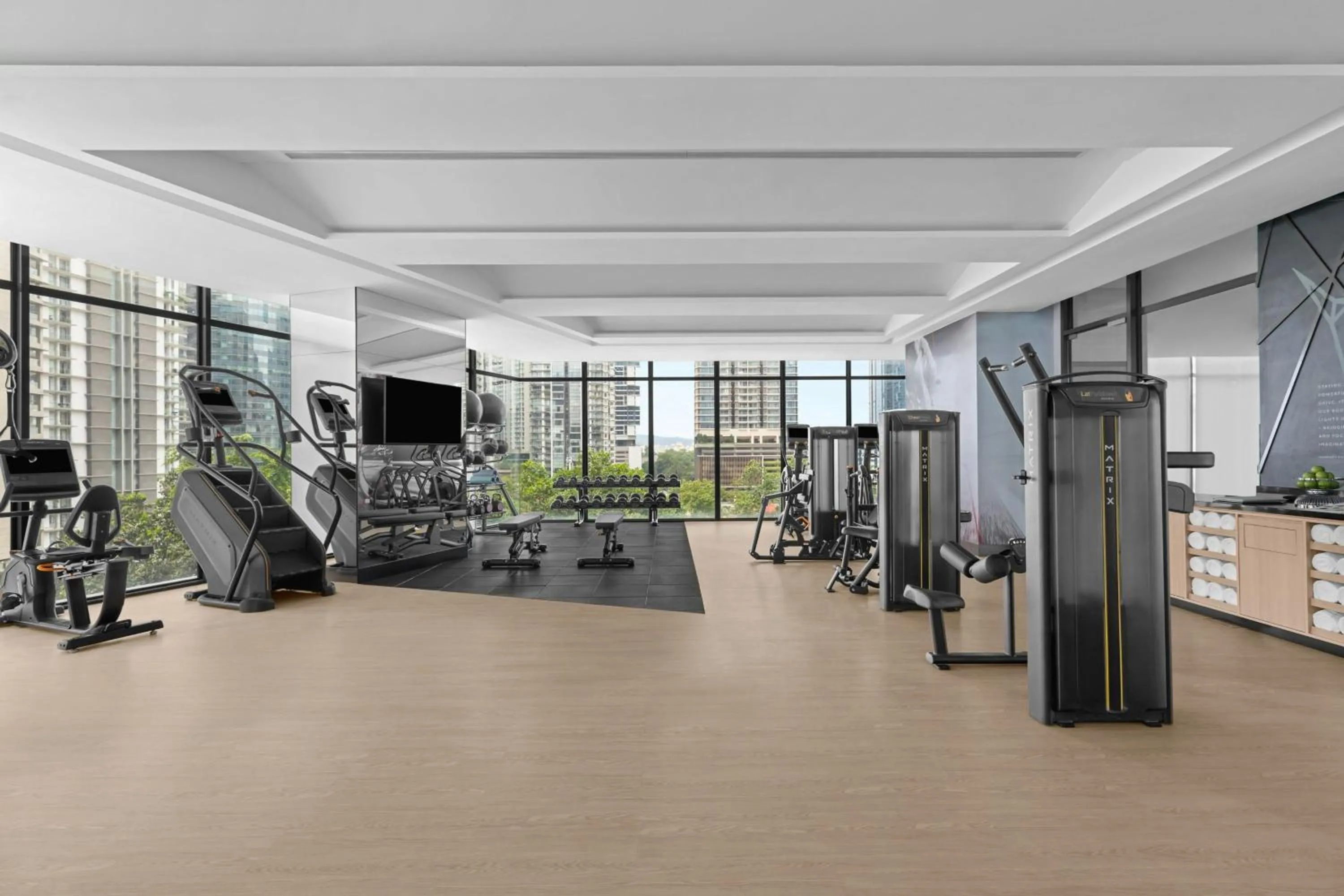 Fitness centre/facilities in Marriott Executive Apartments Kuala Lumpur
