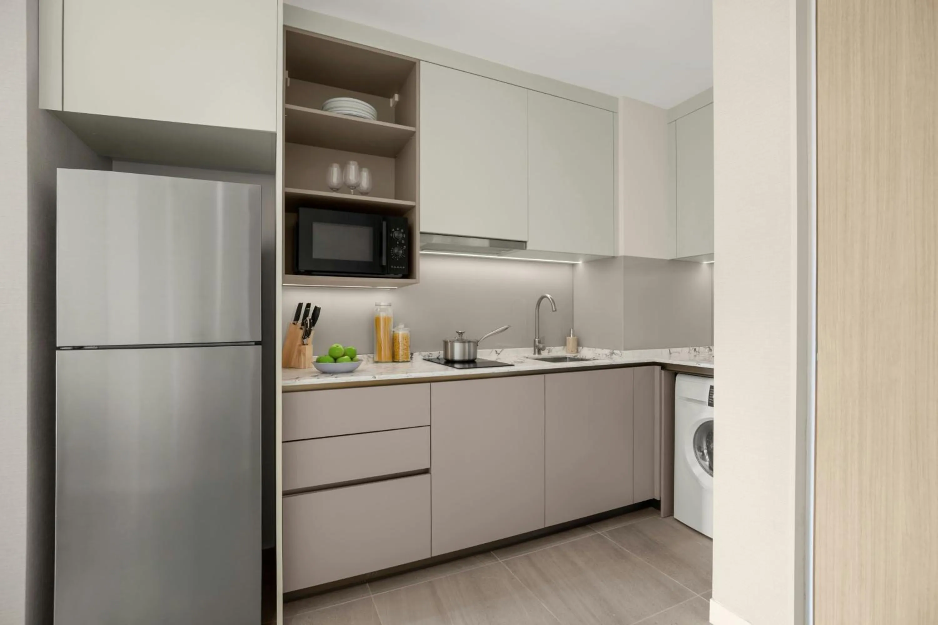 Kitchen or kitchenette in Marriott Executive Apartments Kuala Lumpur