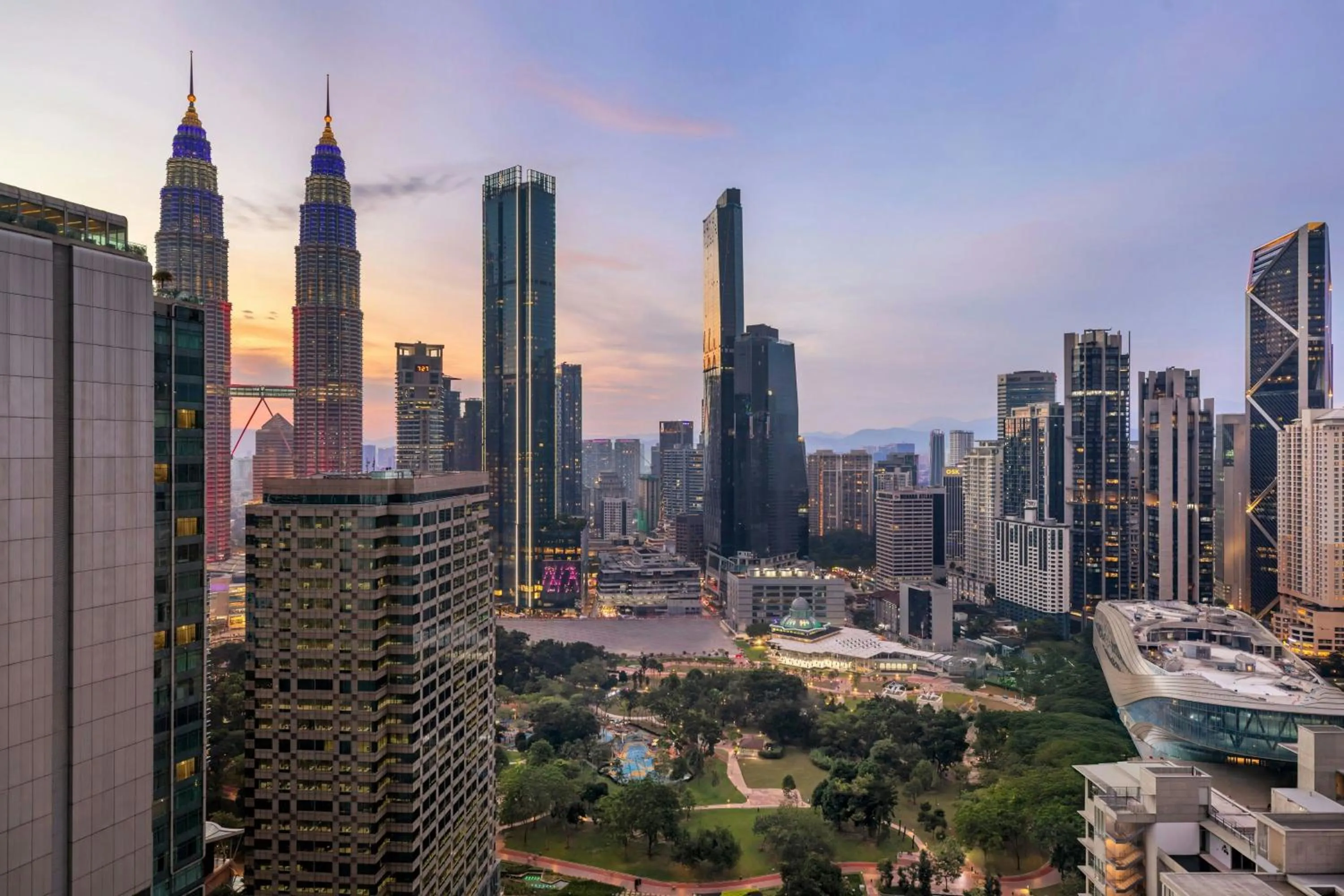 View (from property/room) in Marriott Executive Apartments Kuala Lumpur