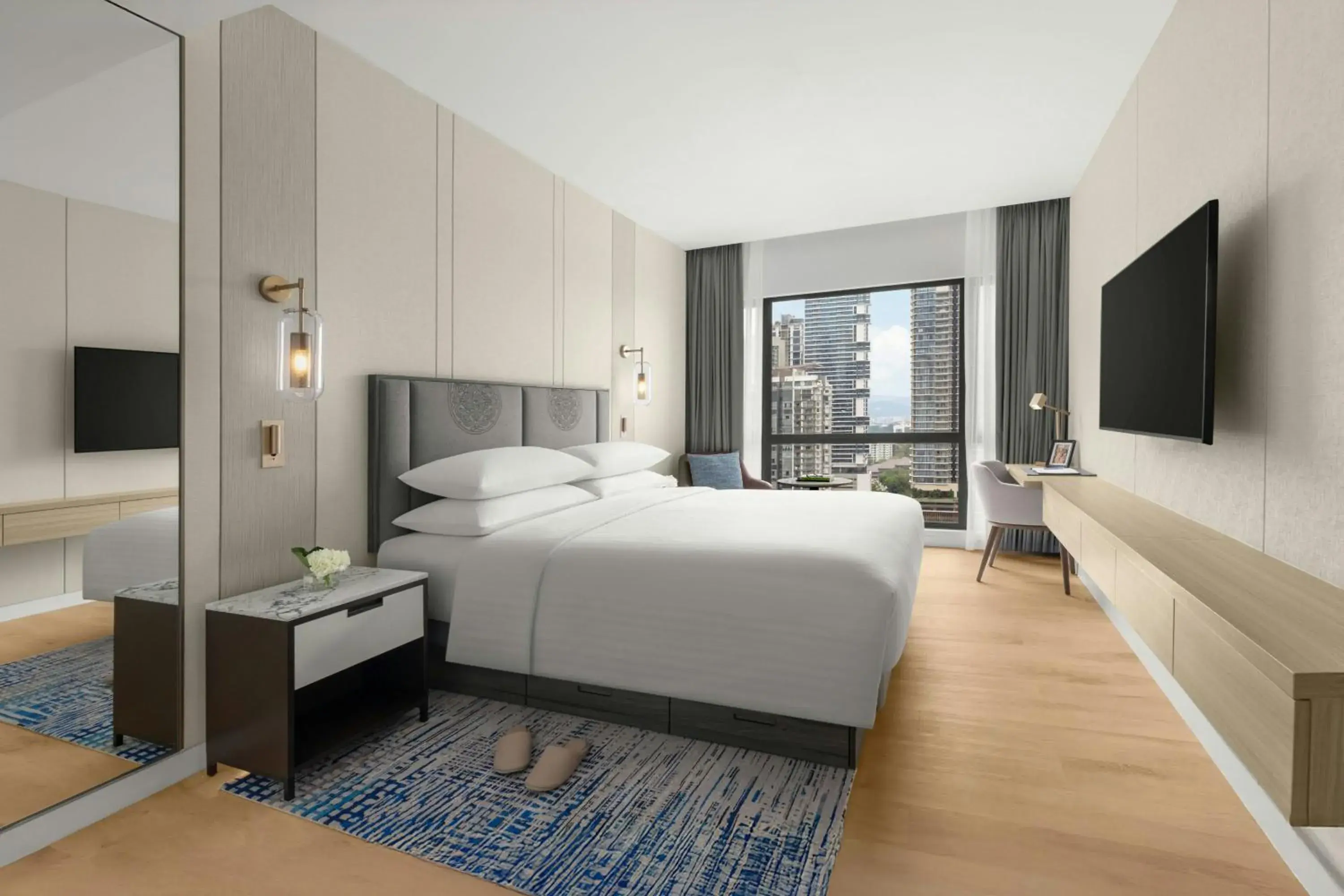 Two-Bedroom Apartment - KLCC Park view in Marriott Executive Apartments Kuala Lumpur Two-Bedroom Apartment - KLCC Park view in Marriott Executive Apartments Kuala Lumpur