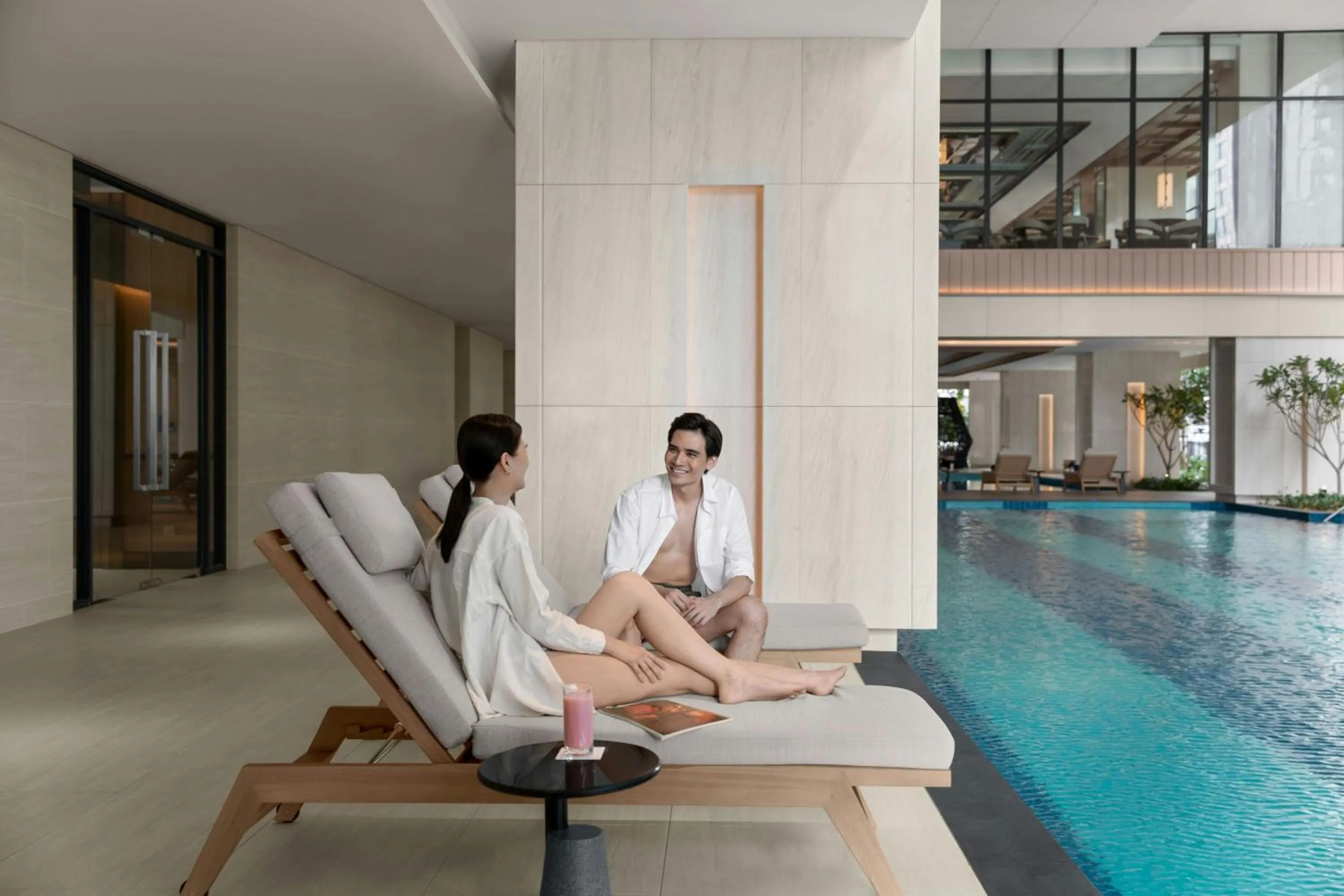 Swimming pool in Marriott Executive Apartments Kuala Lumpur