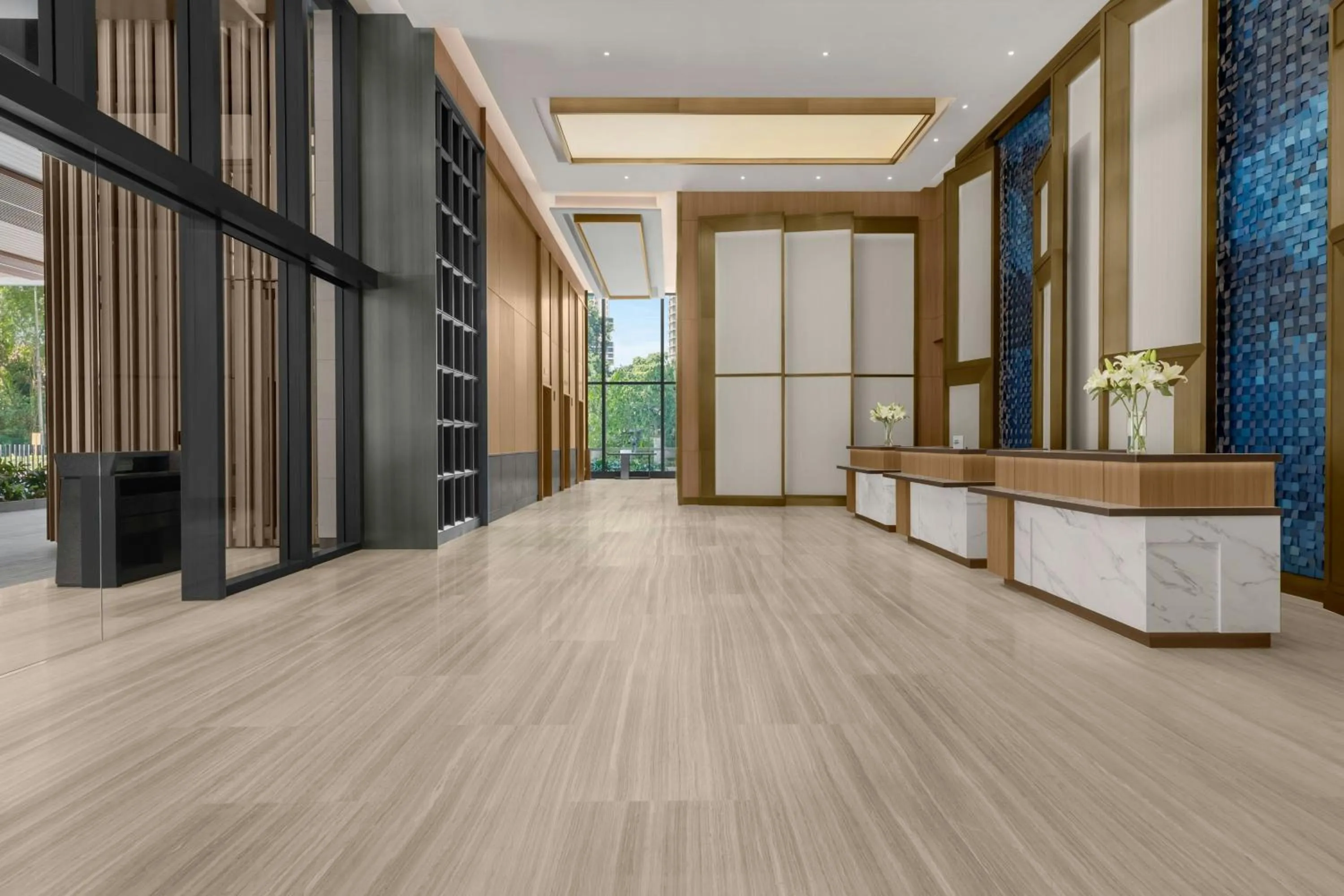 Lobby or reception in Marriott Executive Apartments Kuala Lumpur