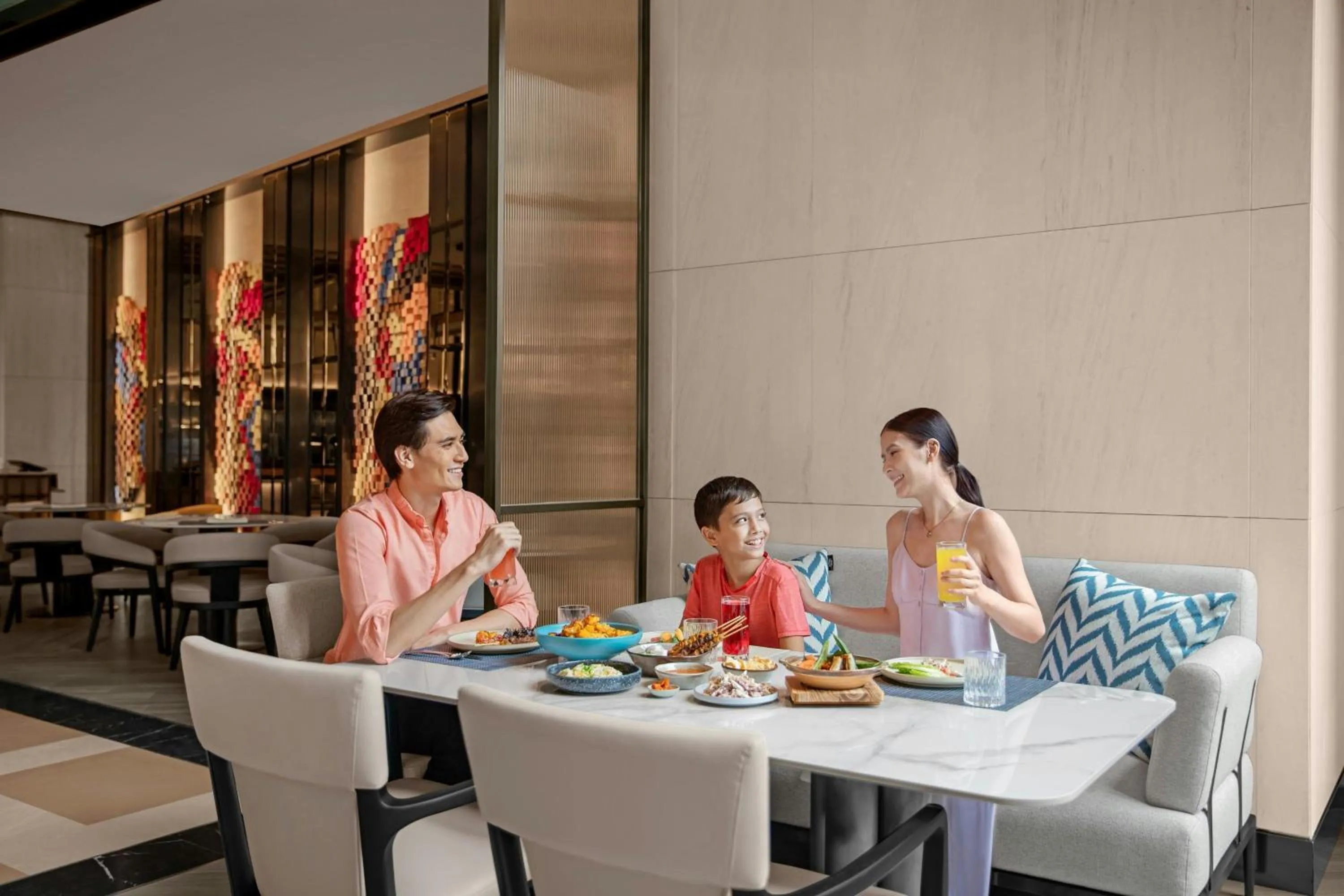 Restaurant/places to eat in Marriott Executive Apartments Kuala Lumpur
