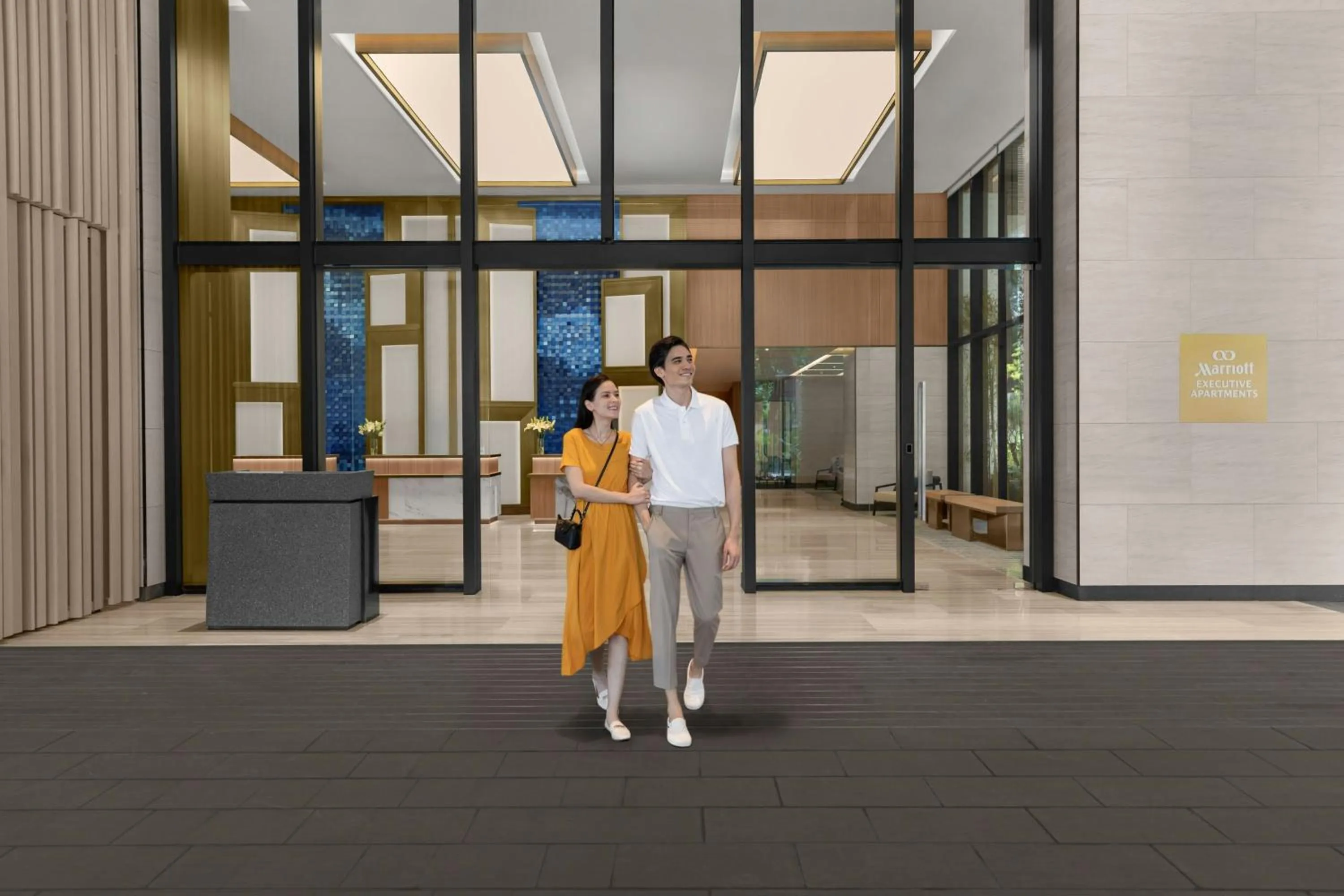 Lobby or reception in Marriott Executive Apartments Kuala Lumpur