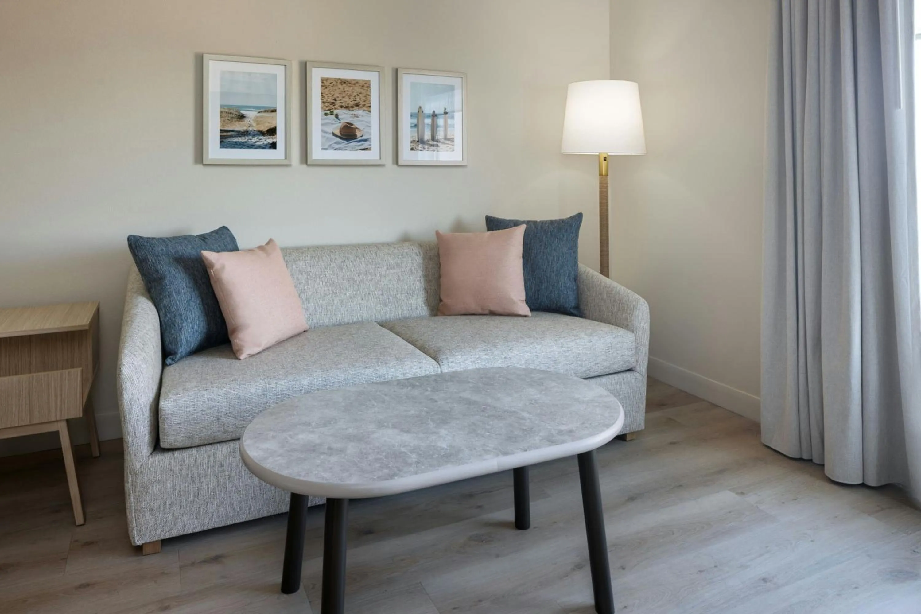 King Suite with Sofa Bed and Ocean View - Hearing Accessible in Fairfield Inn & Suites by Marriott Melbourne Beach