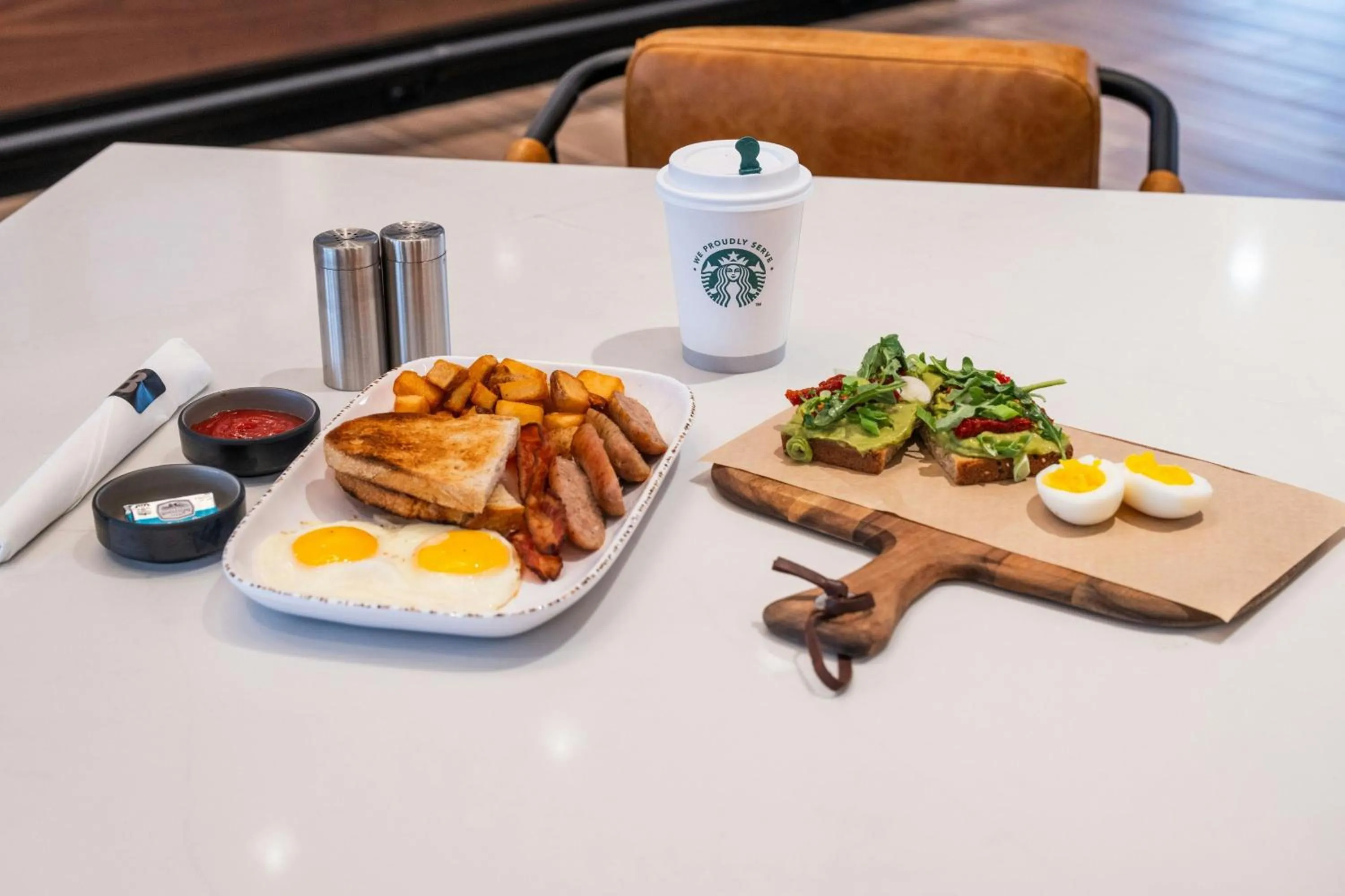 Breakfast in Courtyard by Marriott San Bernardino Loma Linda