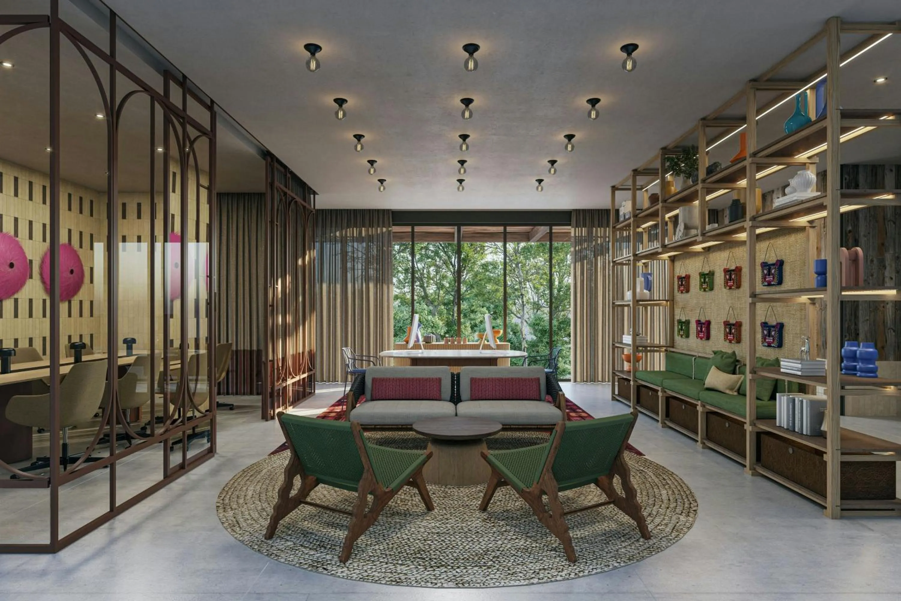 Lobby or reception in Moxy Tulum