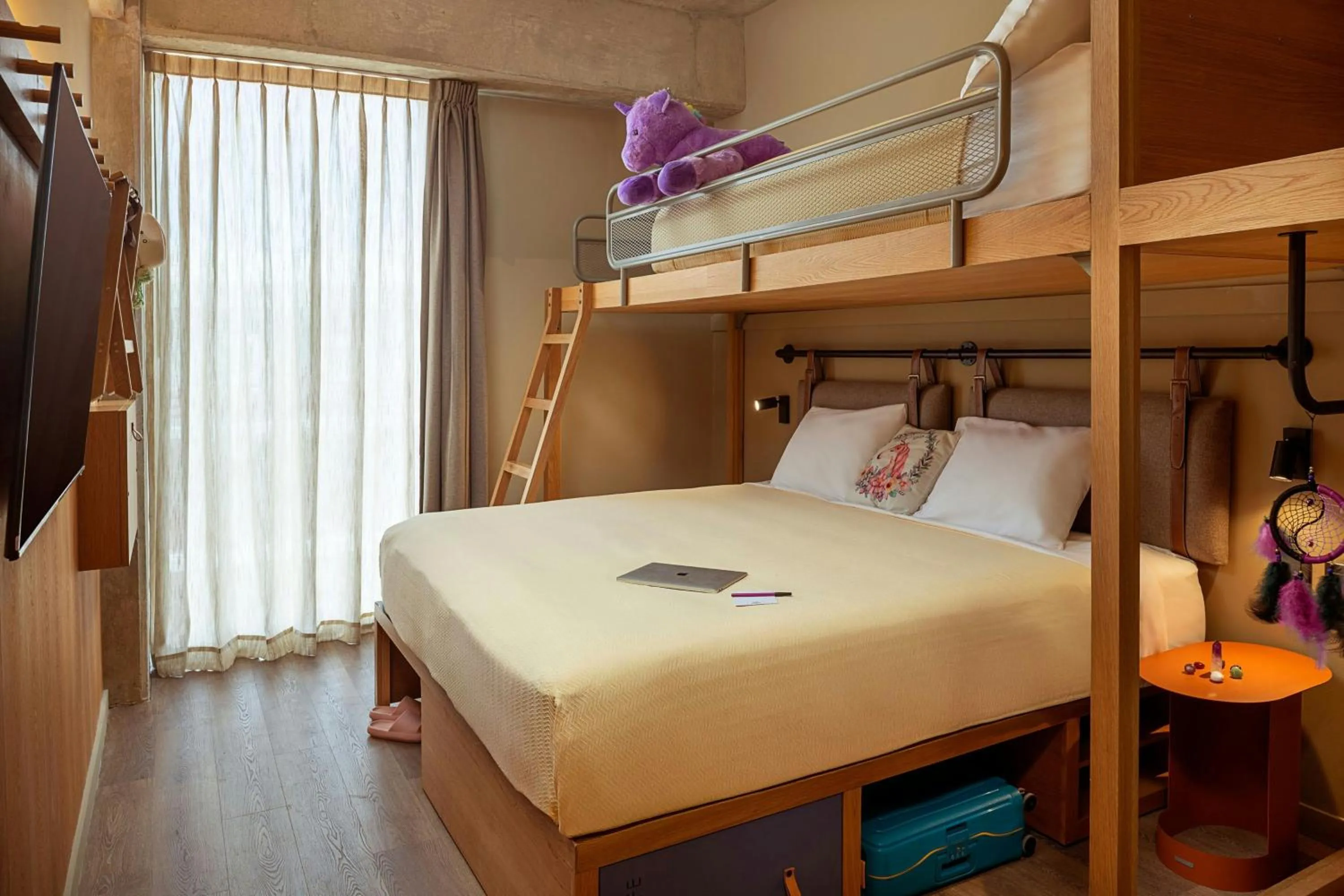 Photo of the whole room, Bed in Moxy Tulum