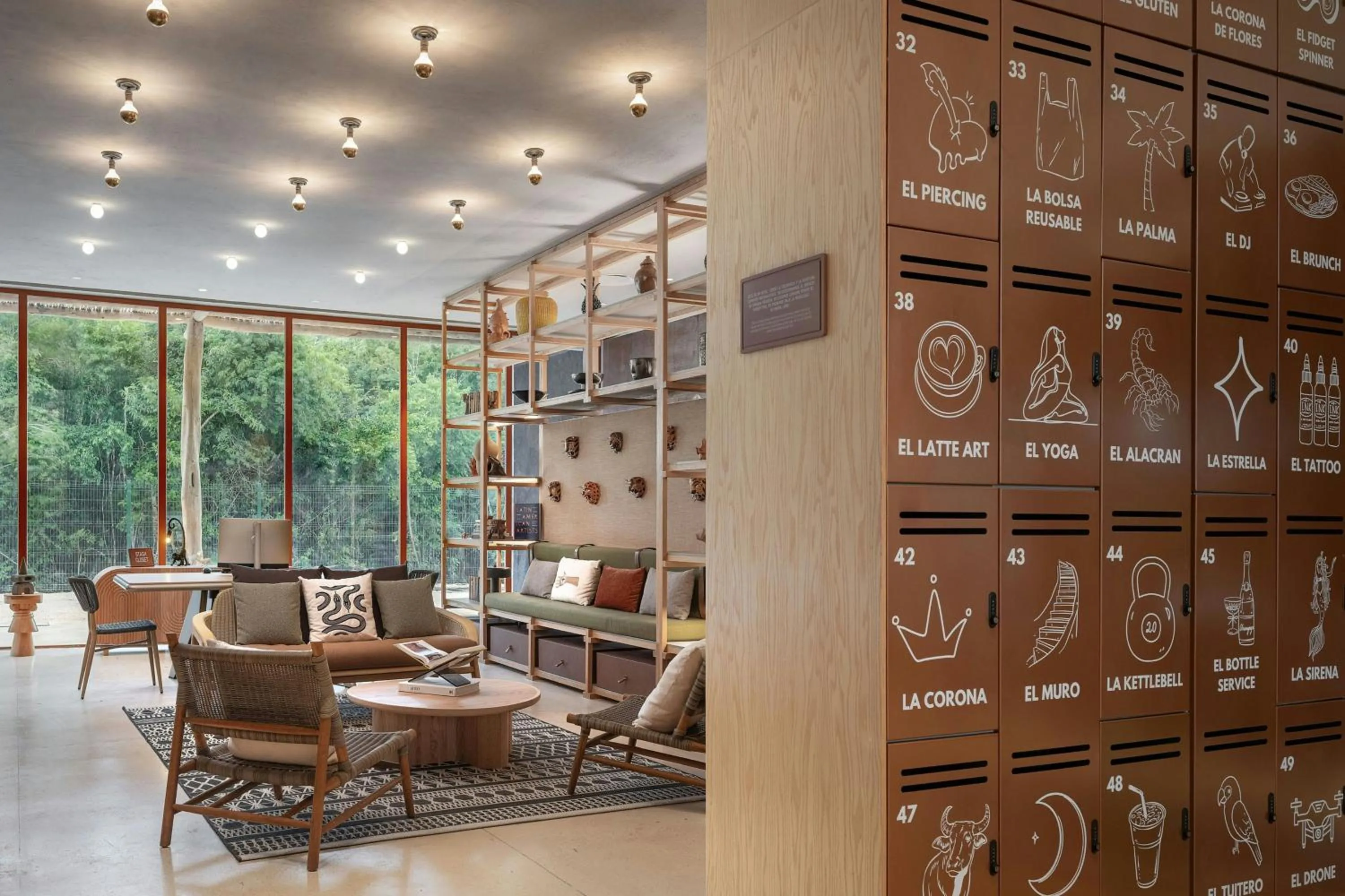 Lobby or reception in Moxy Tulum