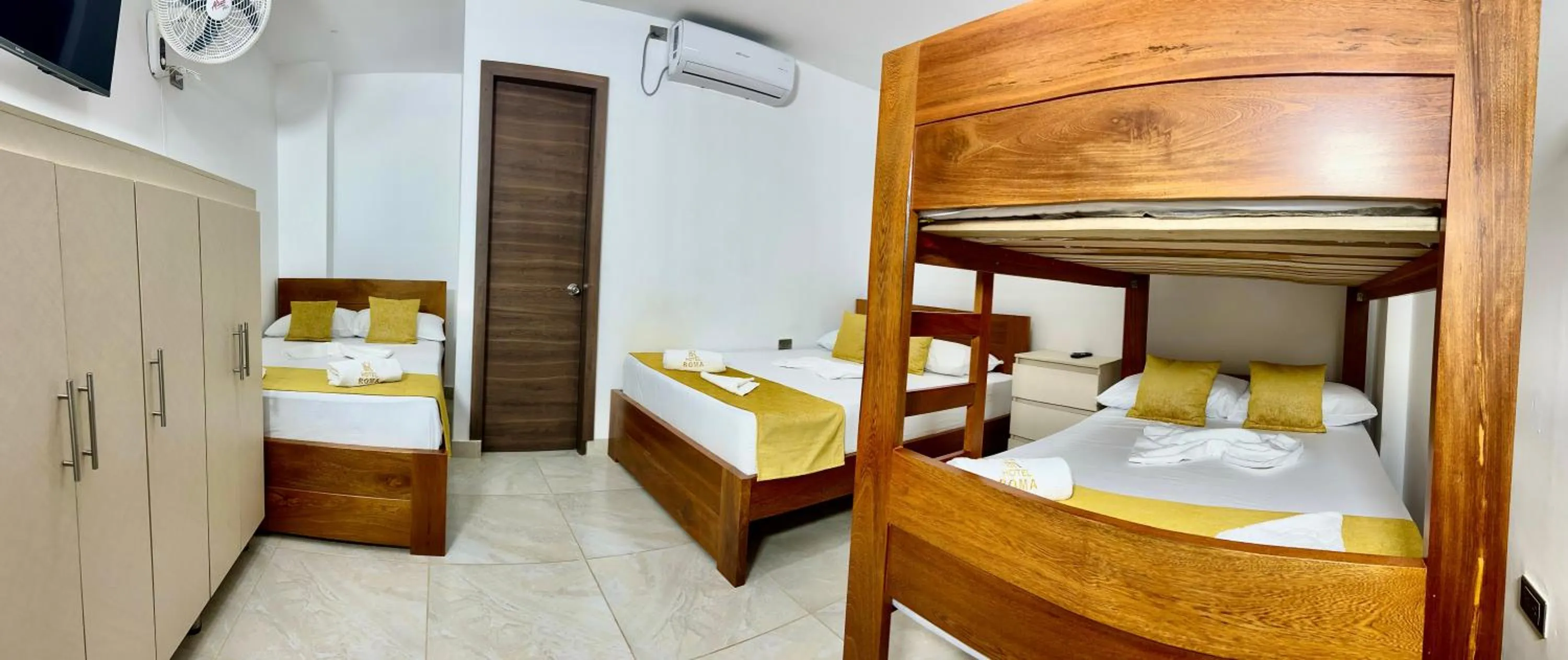 Bed in Hotel Roma Urabá