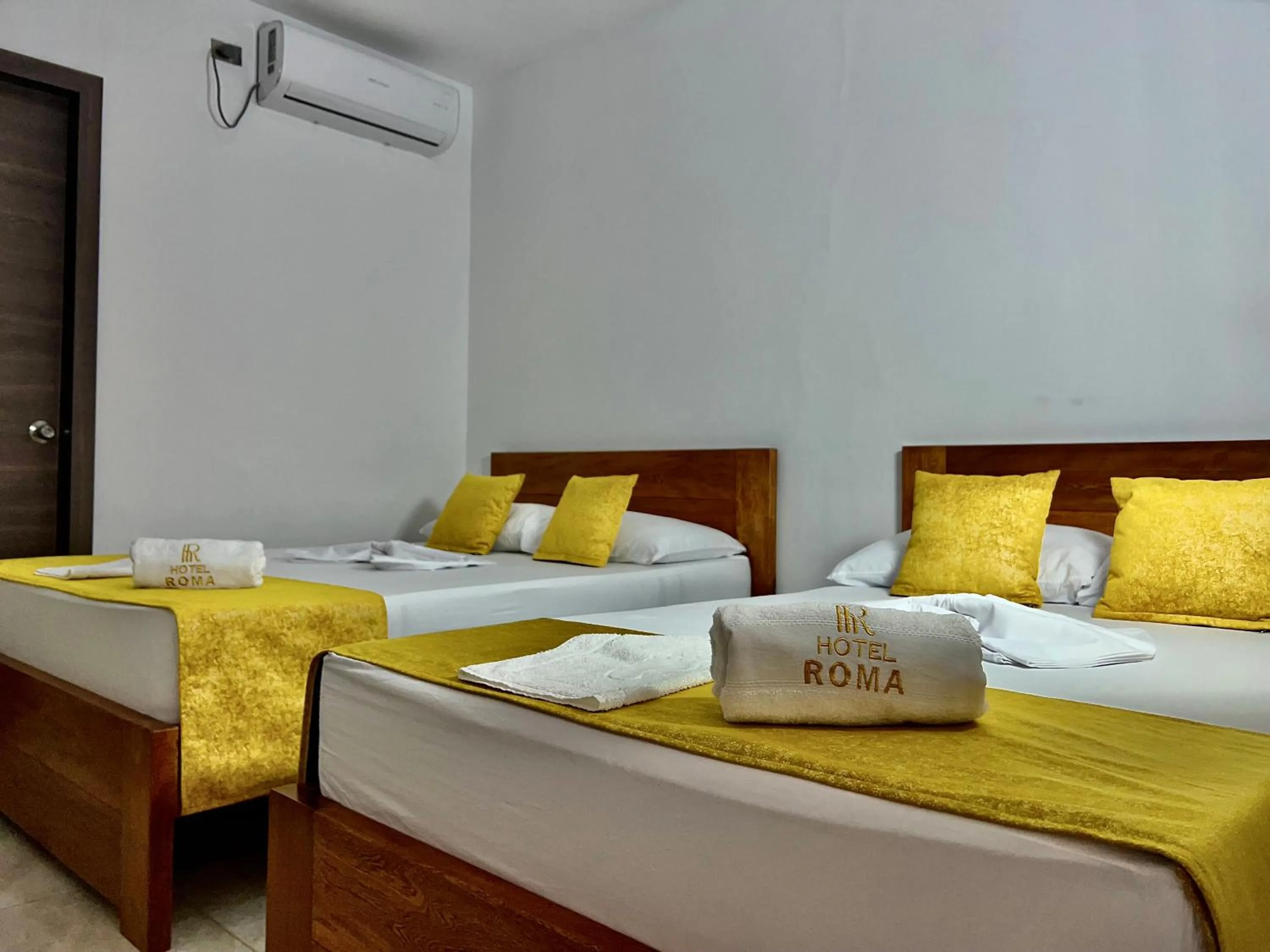 Bed in Hotel Roma Urabá