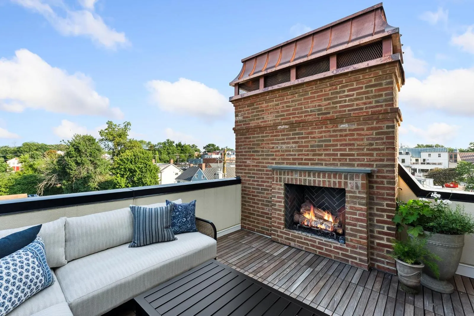 Balcony/Terrace in Hotel Burg
