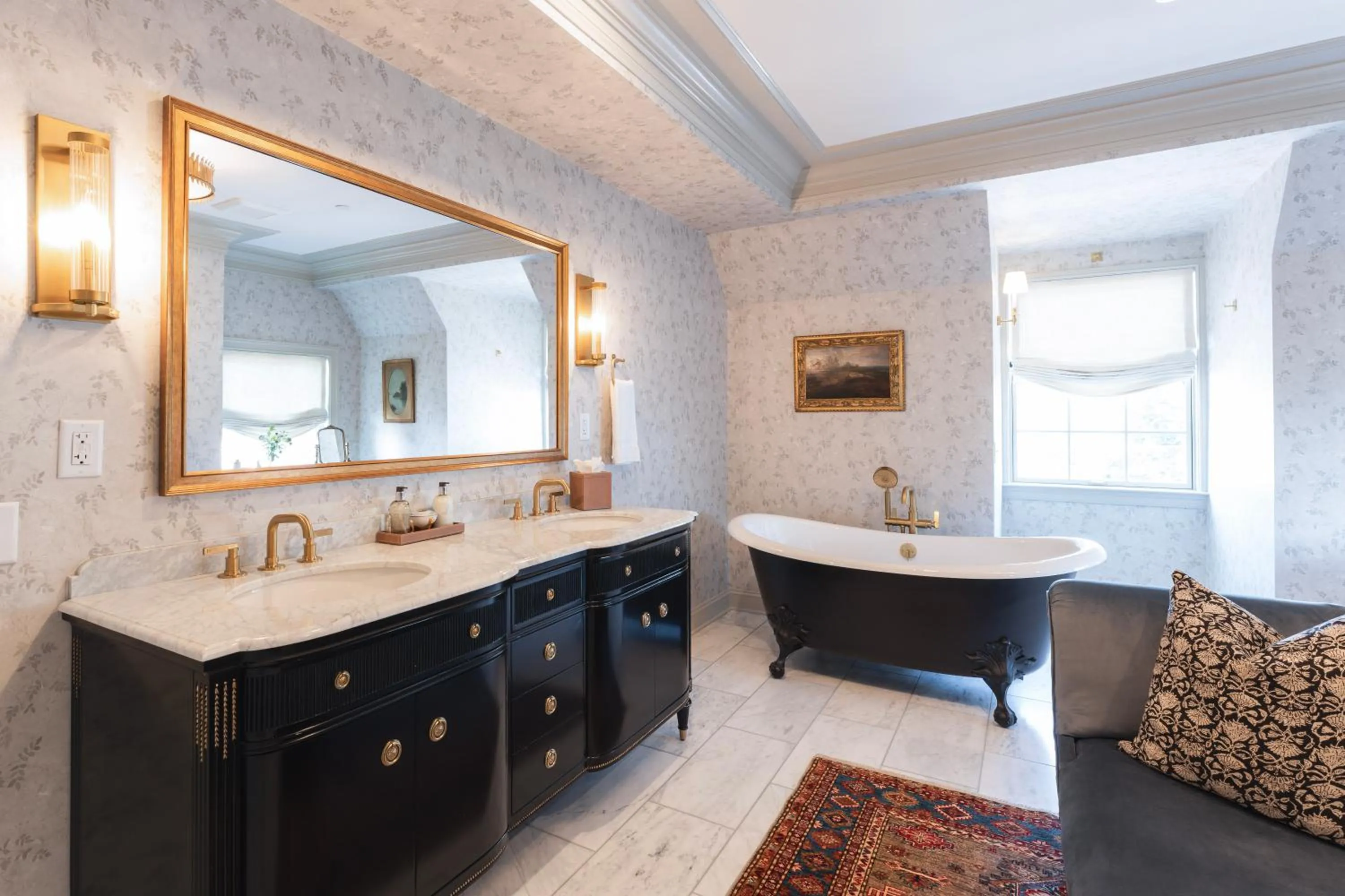 Bathroom in Hotel Burg