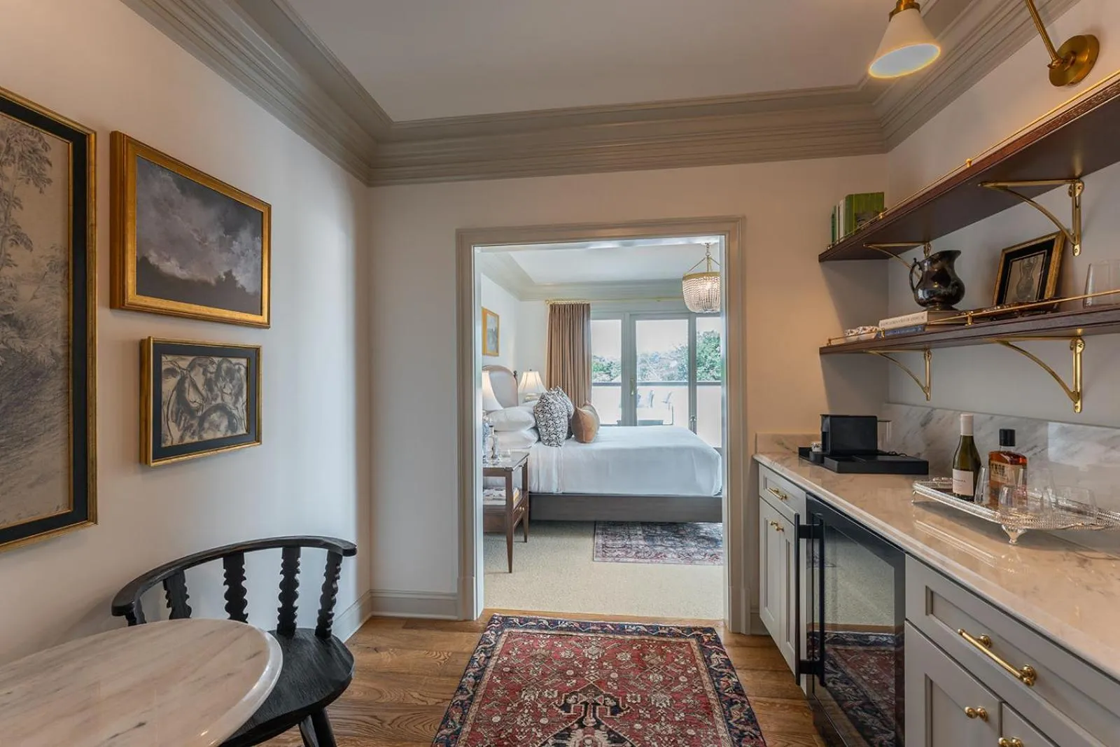 Kitchen or kitchenette in Hotel Burg