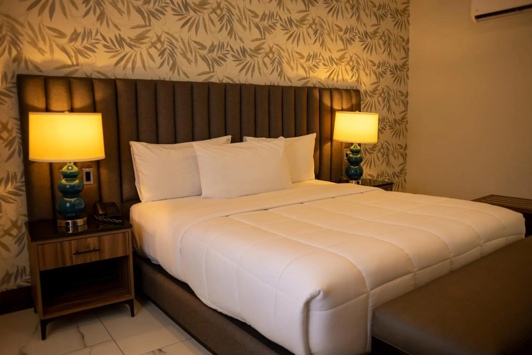 Bed in Hotel Hacienda Aguacaliente