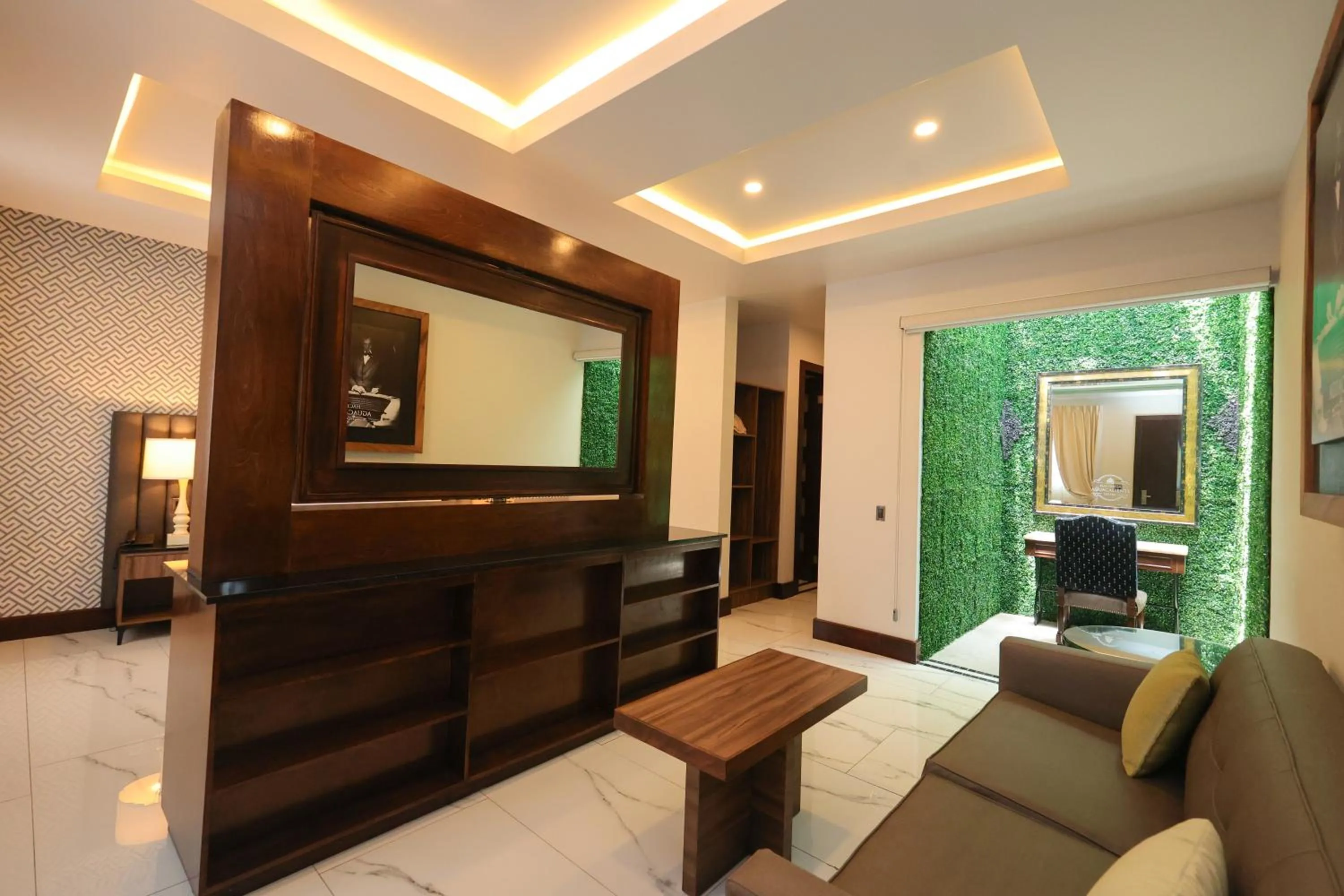 Bed in Hotel Hacienda Aguacaliente