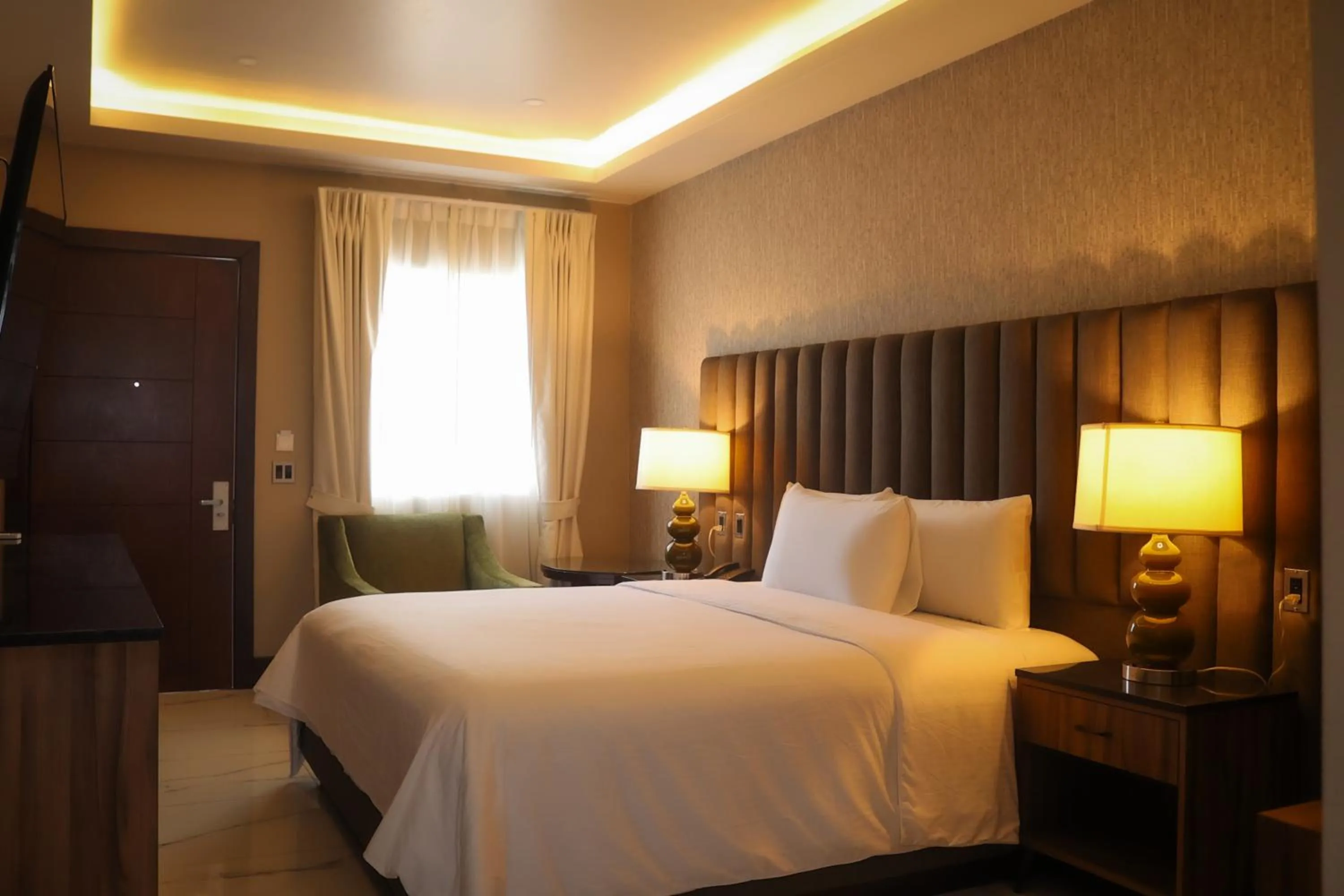 Photo of the whole room, Bed in Hotel Hacienda Aguacaliente