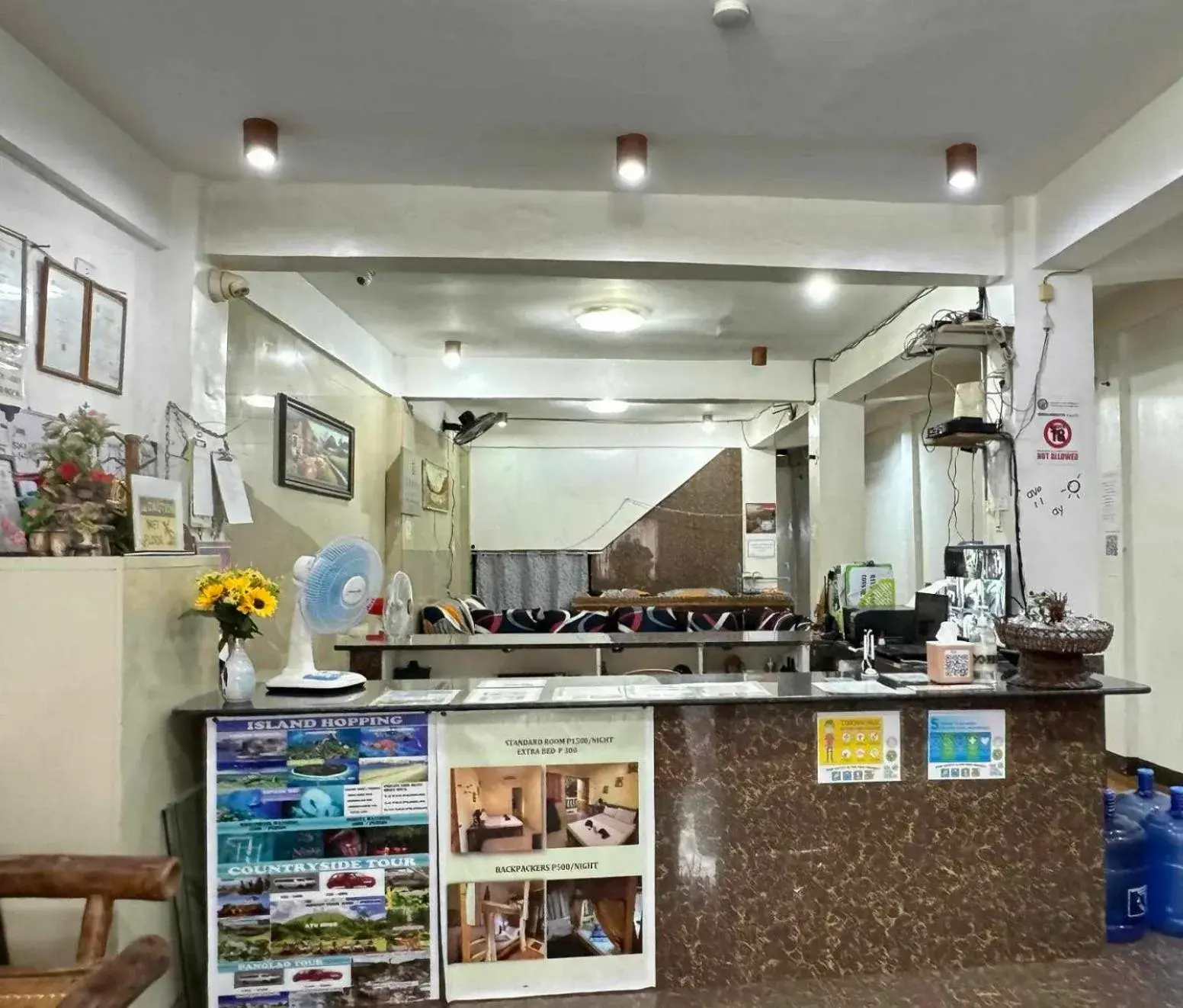 Lobby or reception in AlonaBeach Tourist Inn Lobby or reception in AlonaBeach Tourist Inn