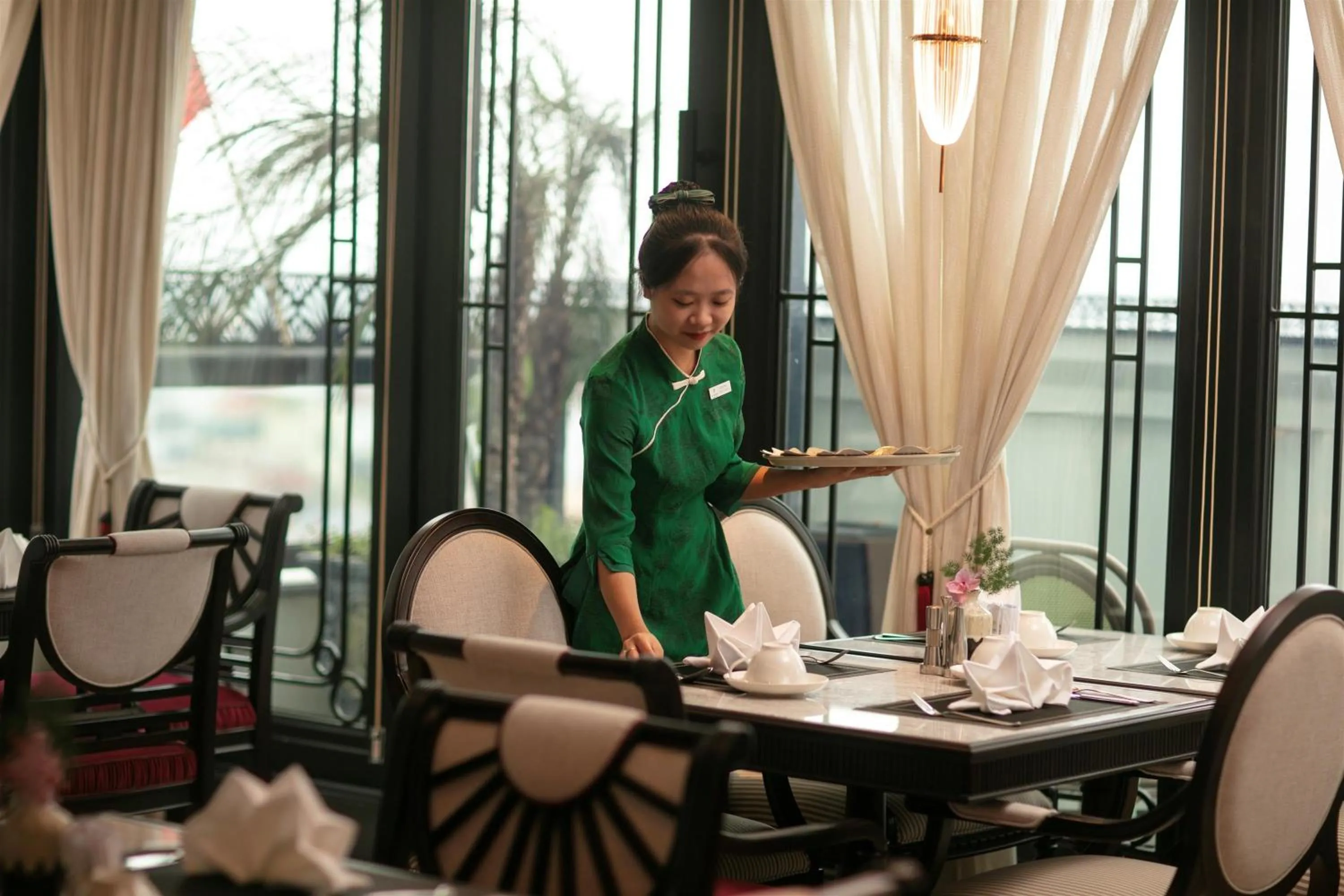 Restaurant/places to eat in La Mejor Indochine Hotel